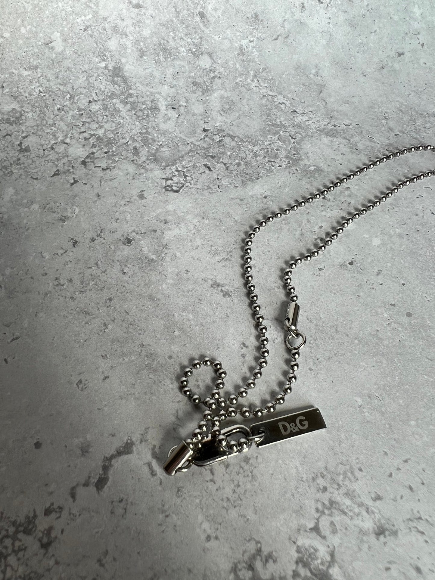 D&G Dog Tag Necklace
