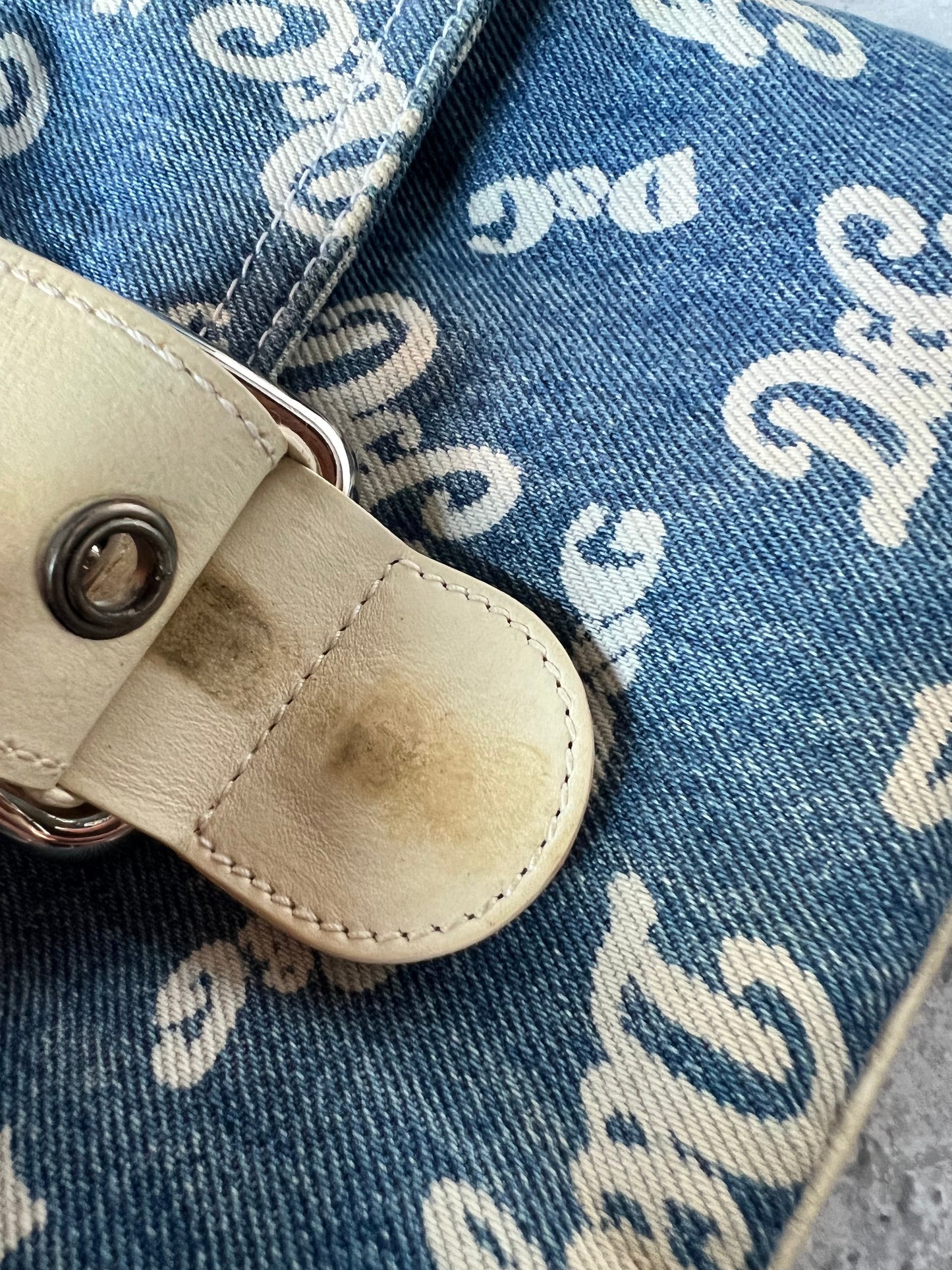 D&G Denim Monogram Bag