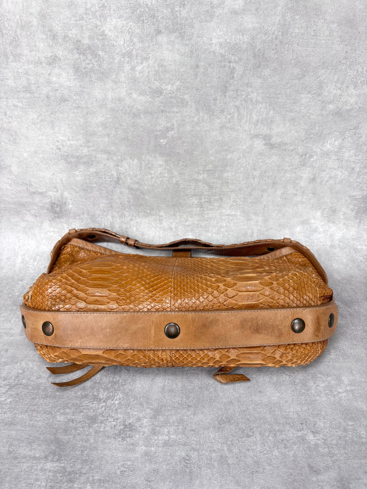 Chloe Silverado Python Bag