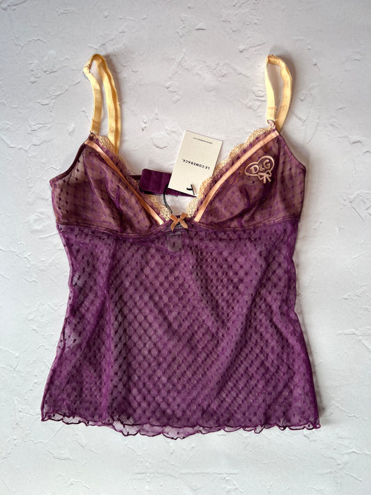 D&G Sheer Mesh Cami Top