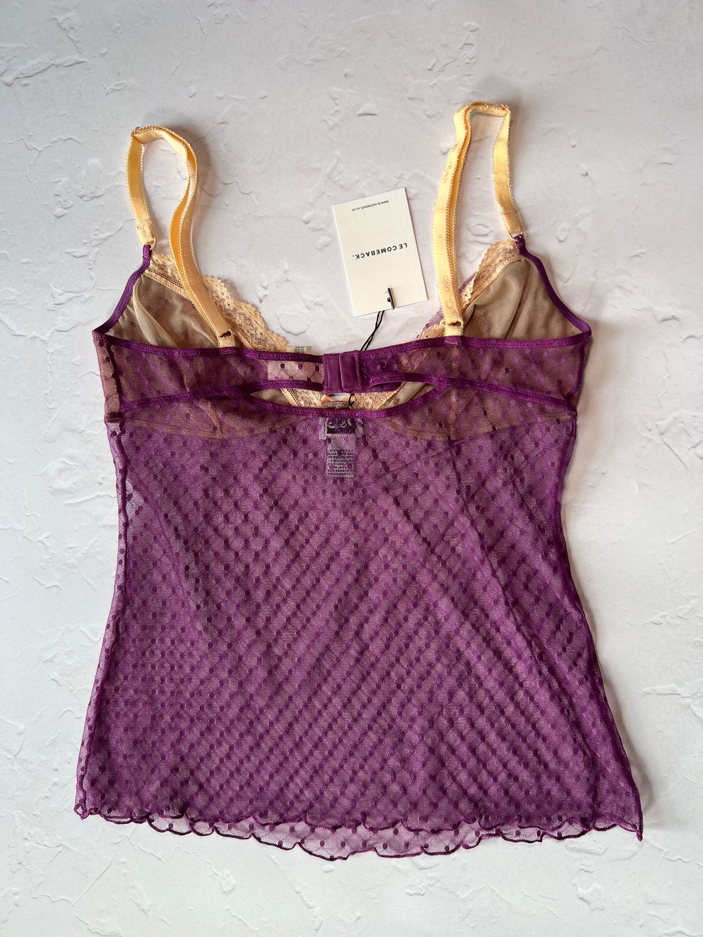 D&G Sheer Mesh Cami Top