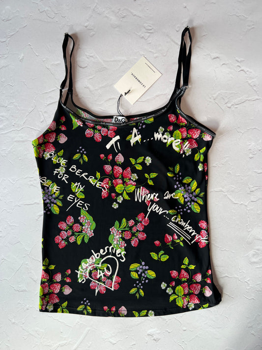 D&G Berries Logo Cami Top