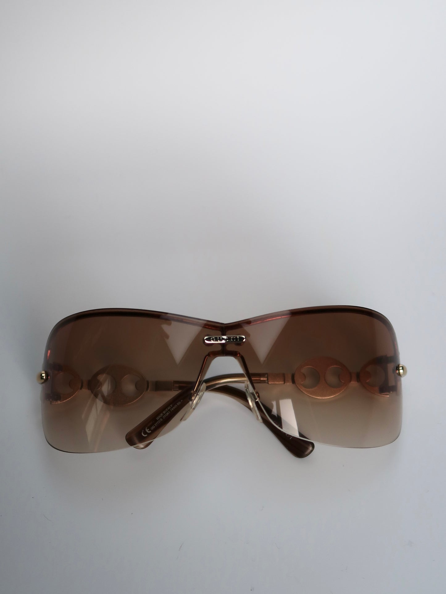 Gucci Gold Chain Sunglasses