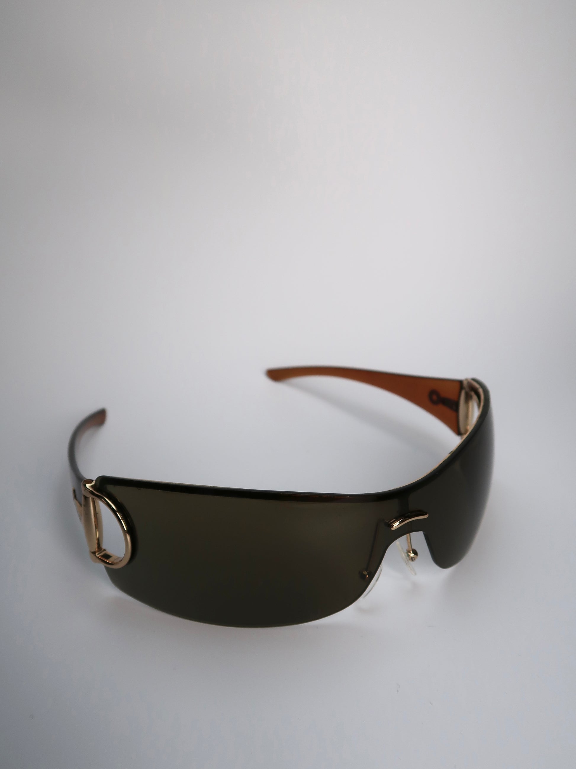Gucci Brown Horsebit Sunglasses – Le Comeback.