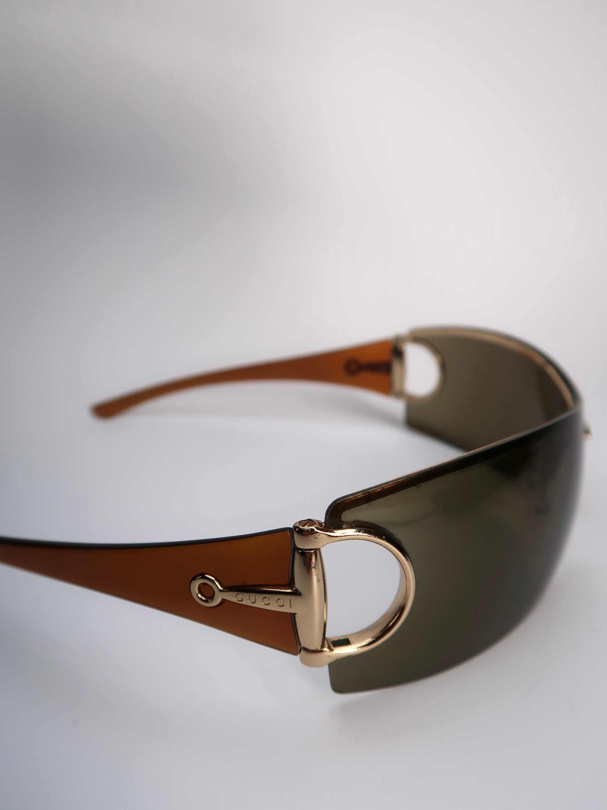 Gucci Brown Horsebit Sunglasses – Le Comeback.