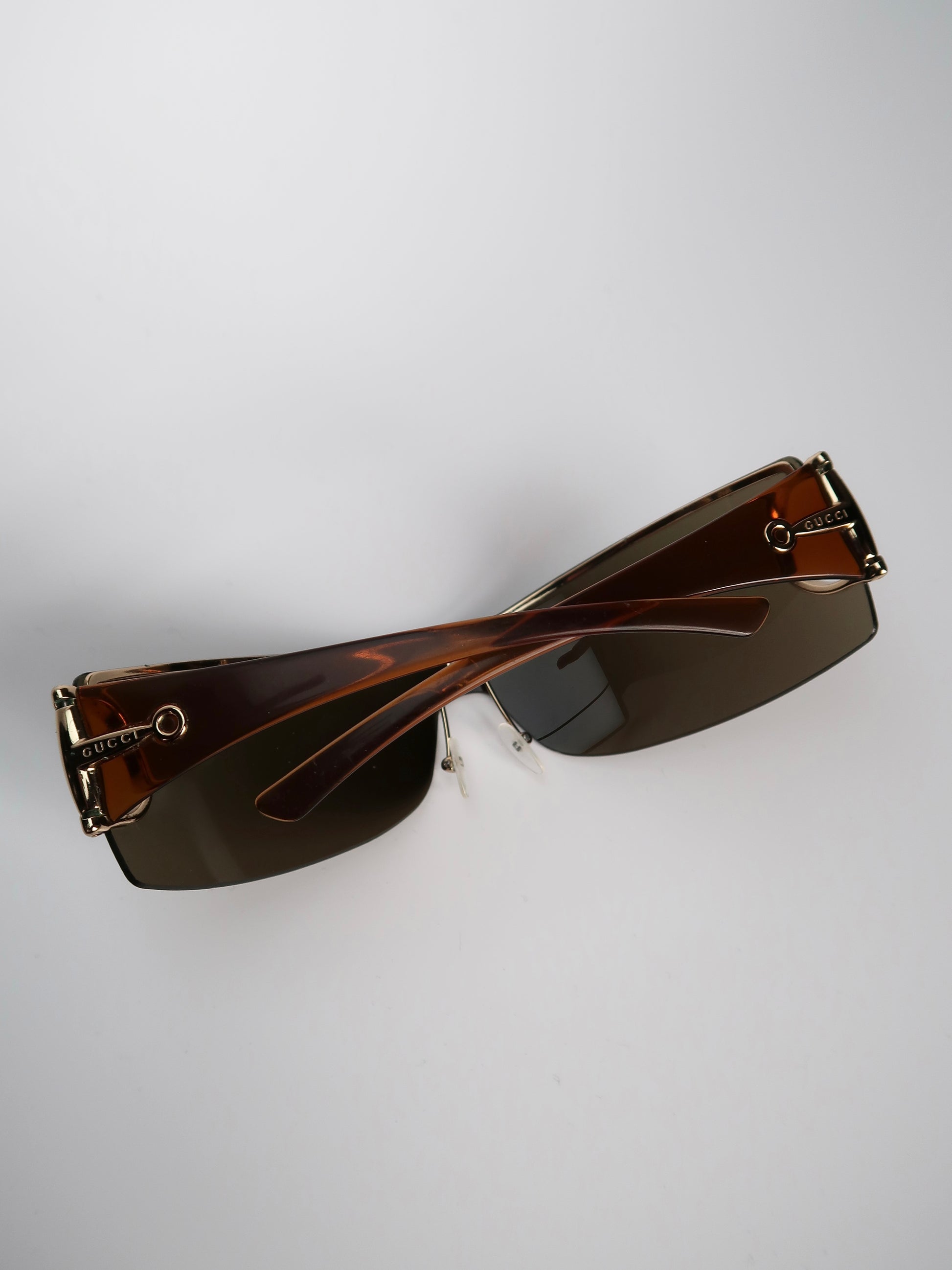Gucci Brown Horsebit Sunglasses – Le Comeback.