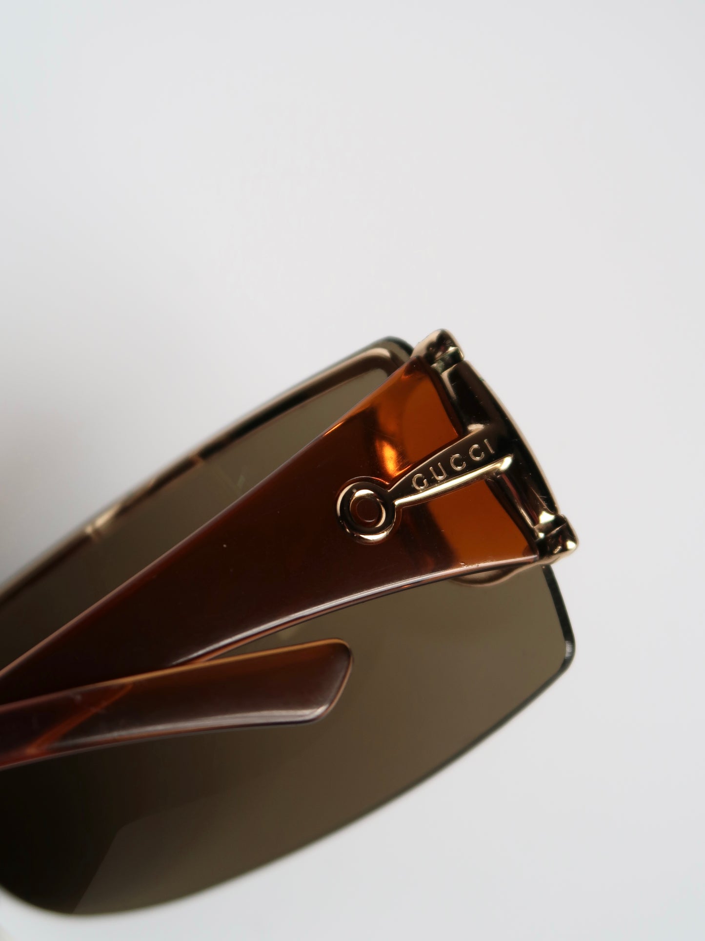 Gucci Brown Horsebit Sunglasses
