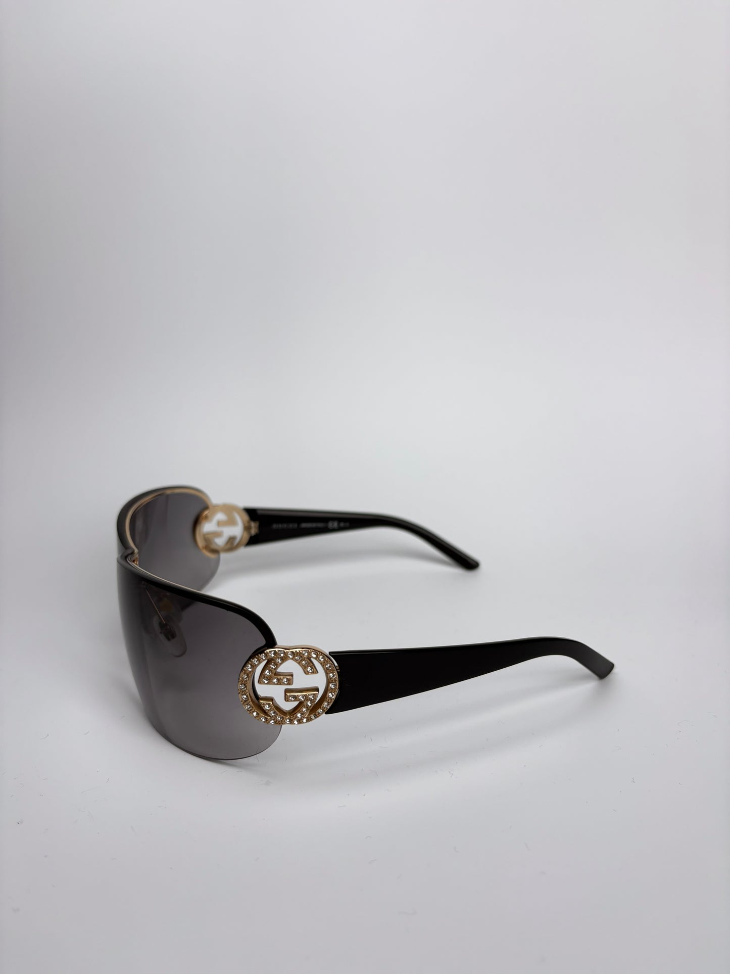 Gucci Gold Diamante Sunglasses