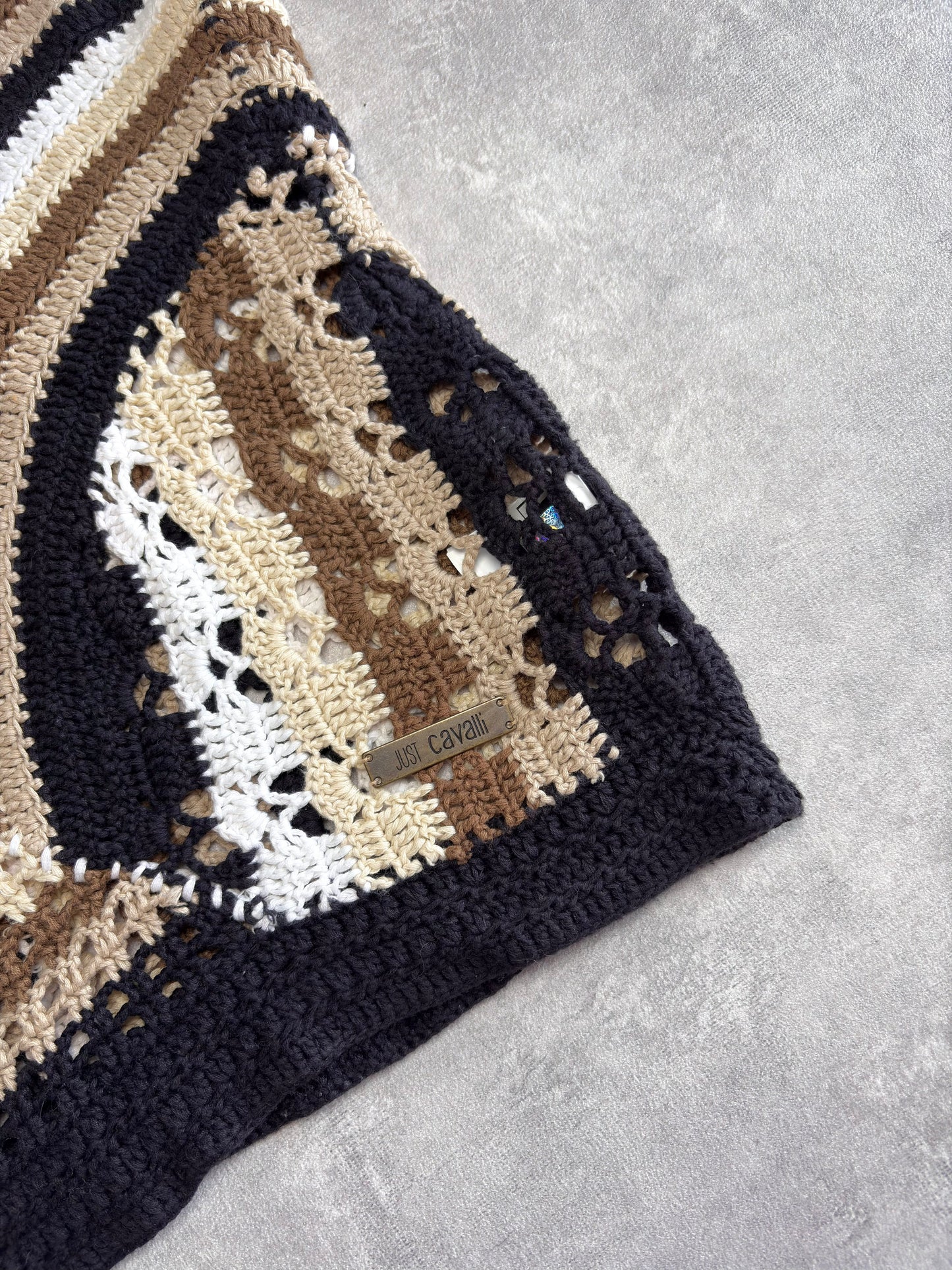 Cavalli Crochet Halter Neck