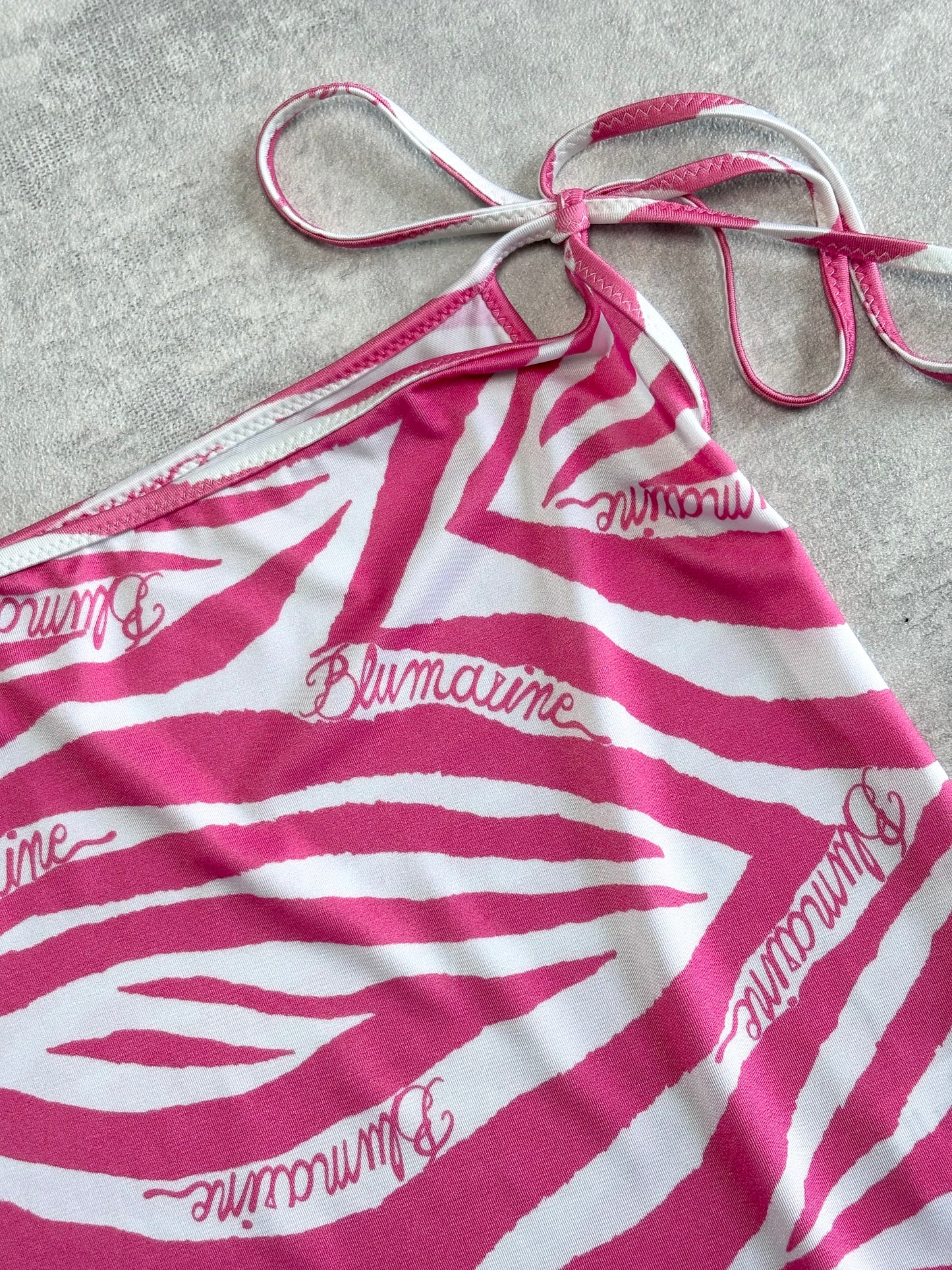 Blumarine Zebra Mini Skirt