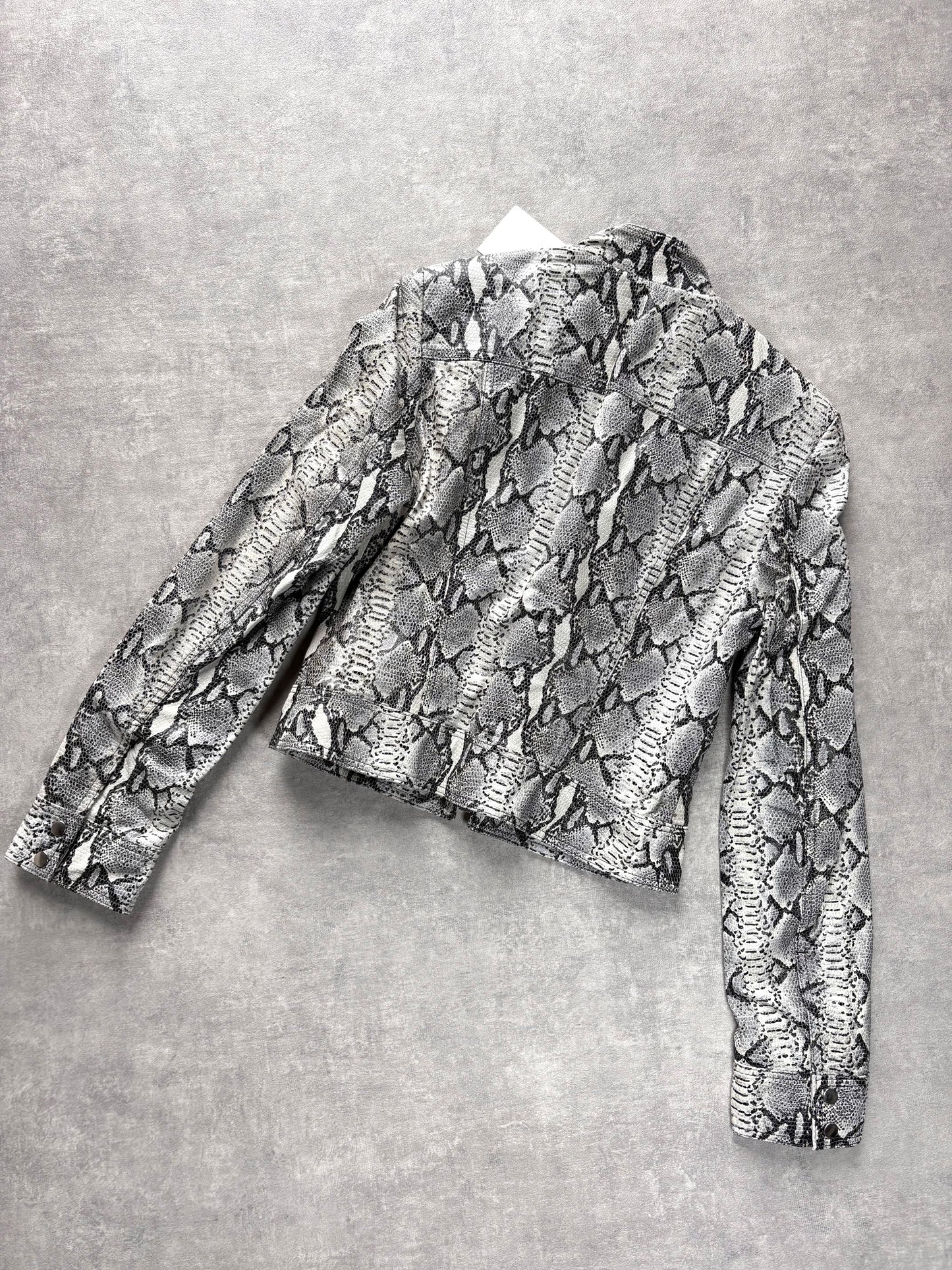 Python Style Leather Jacket