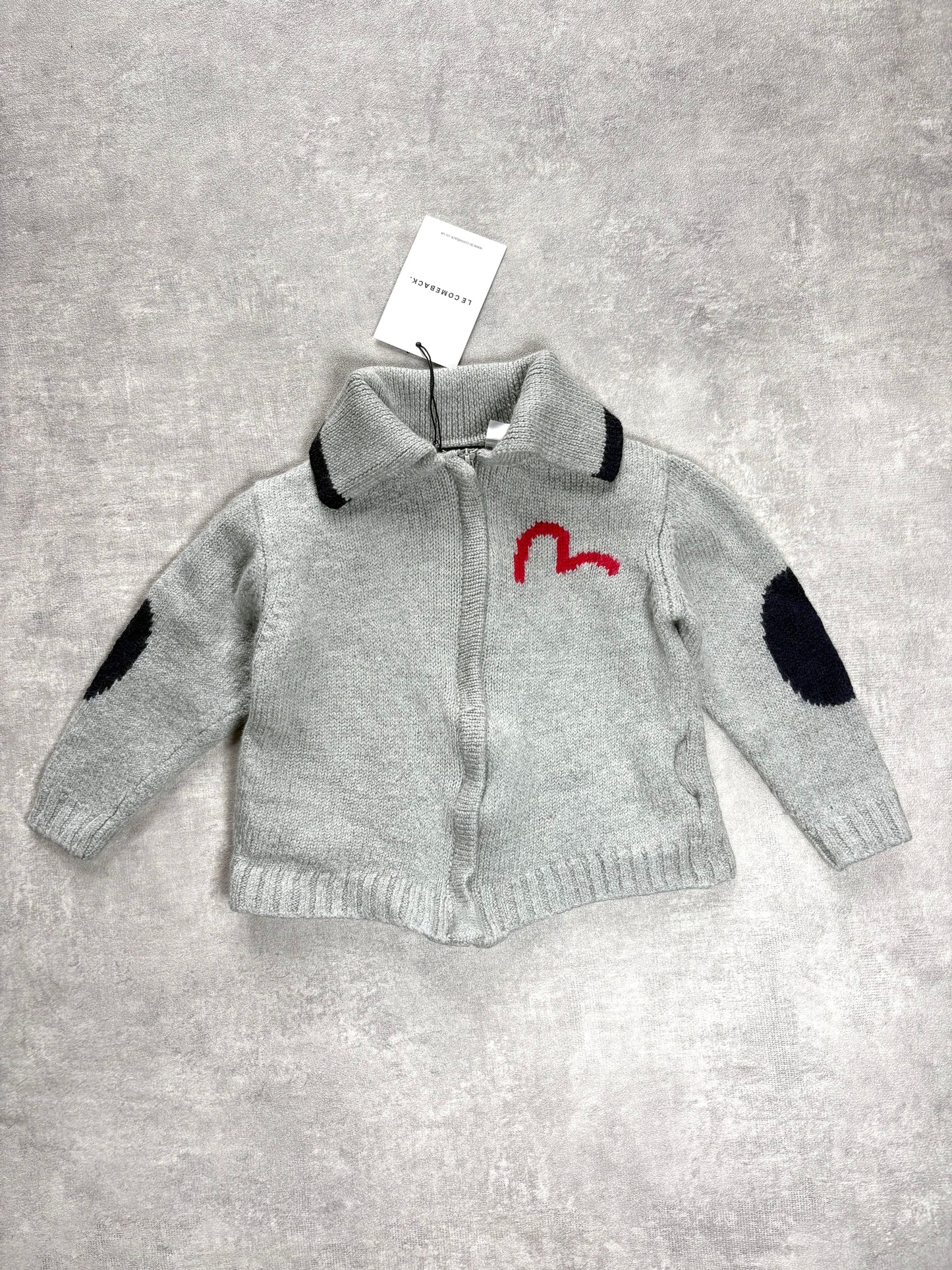 Evisu Kids Grey Knit
