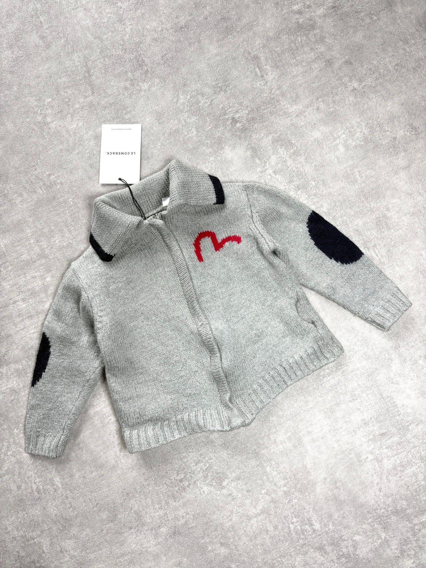 Evisu Kids Grey Knit