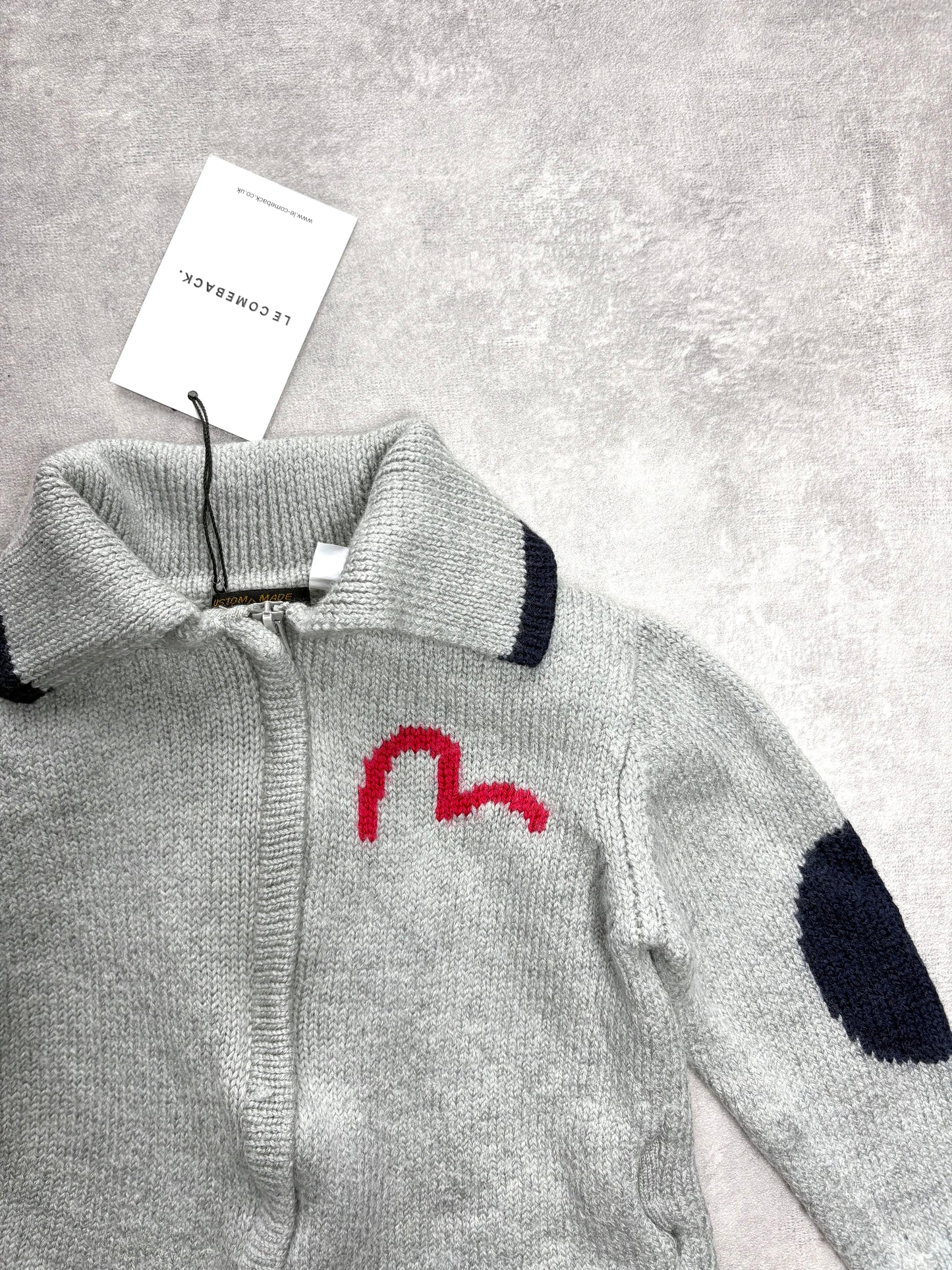 Evisu Kids Grey Knit