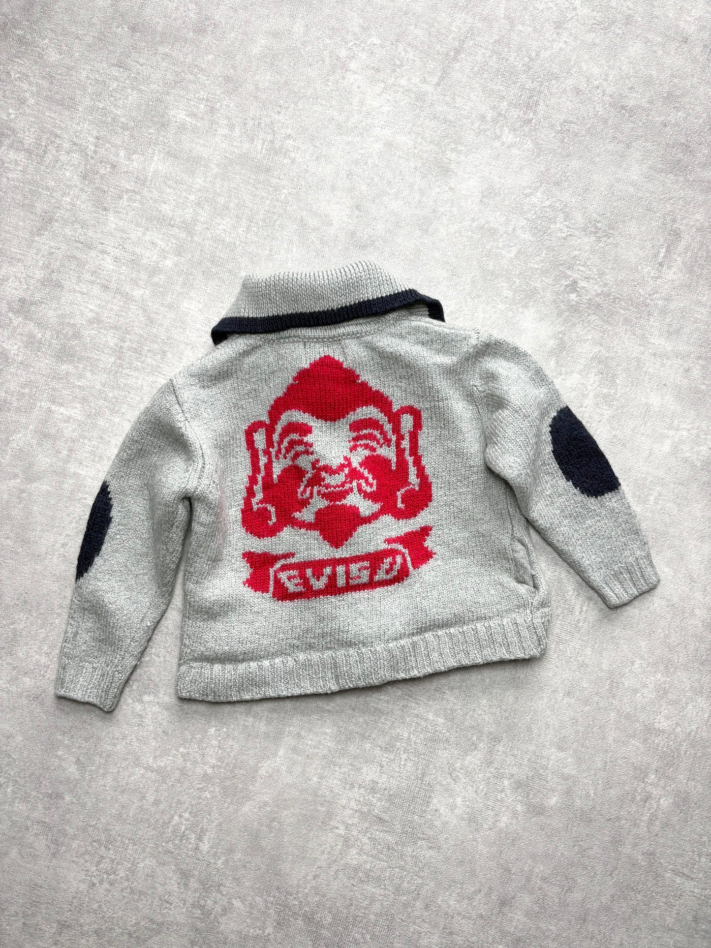 Evisu Kids Grey Knit