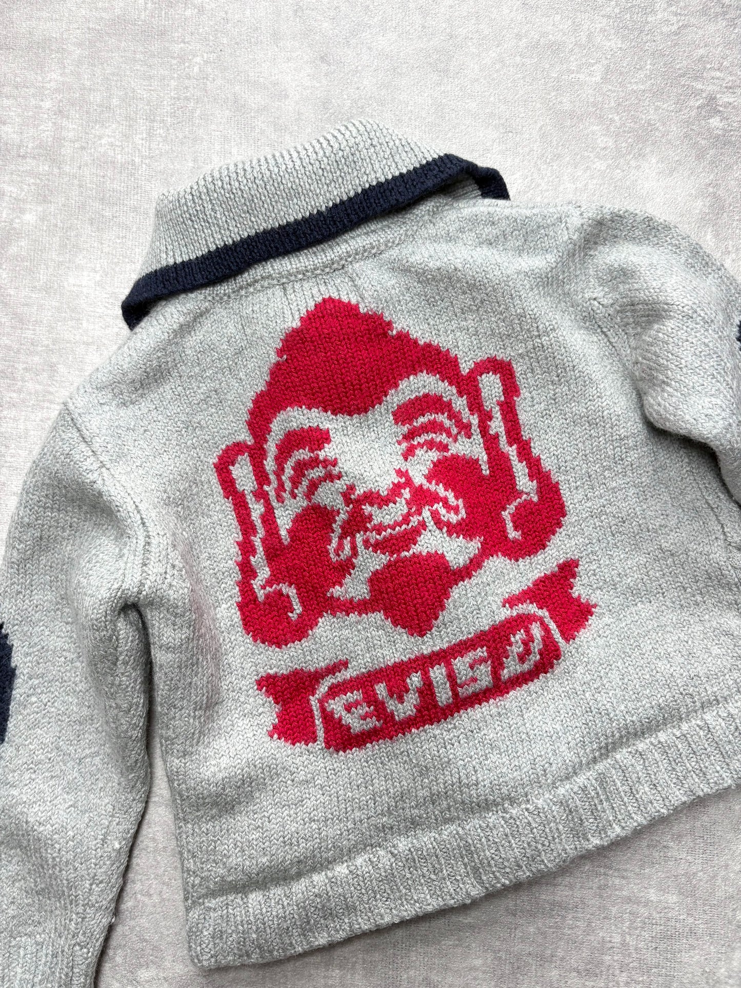 Evisu Kids Grey Knit
