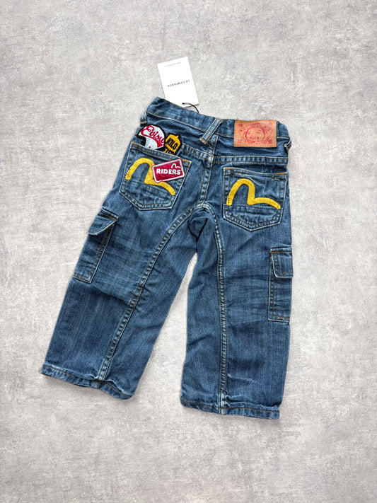 Evisu Kids Cargo Jeans