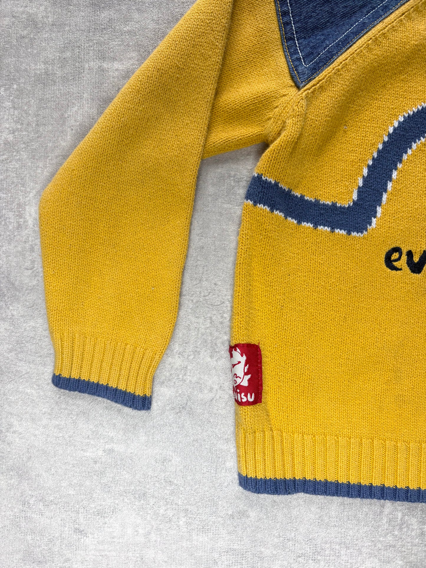 Evisu Kids Yellow Knit