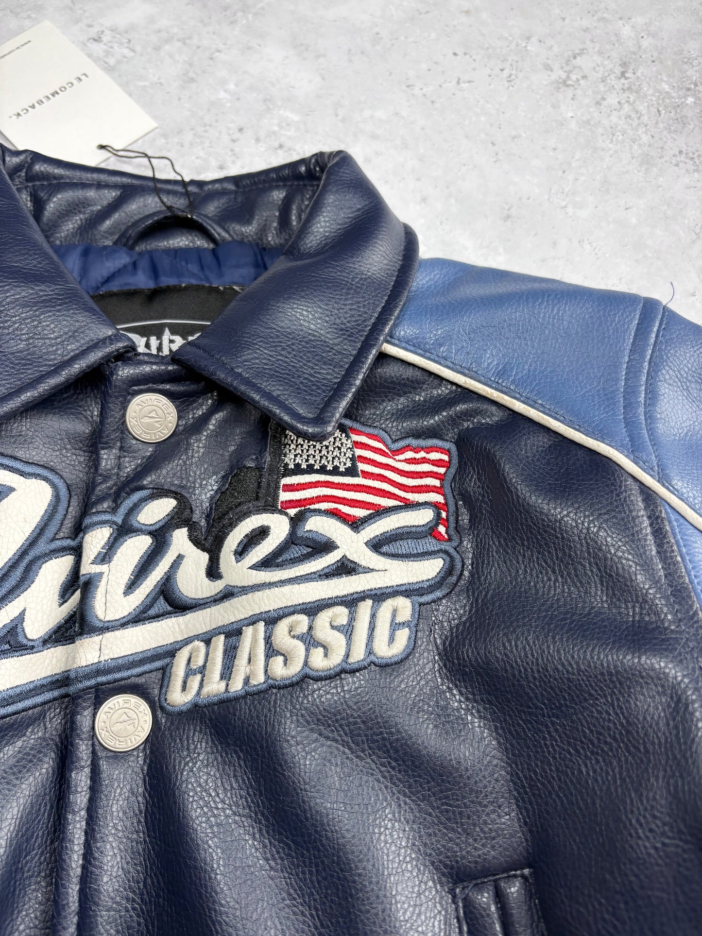 Avirex Faux Leather Jacket