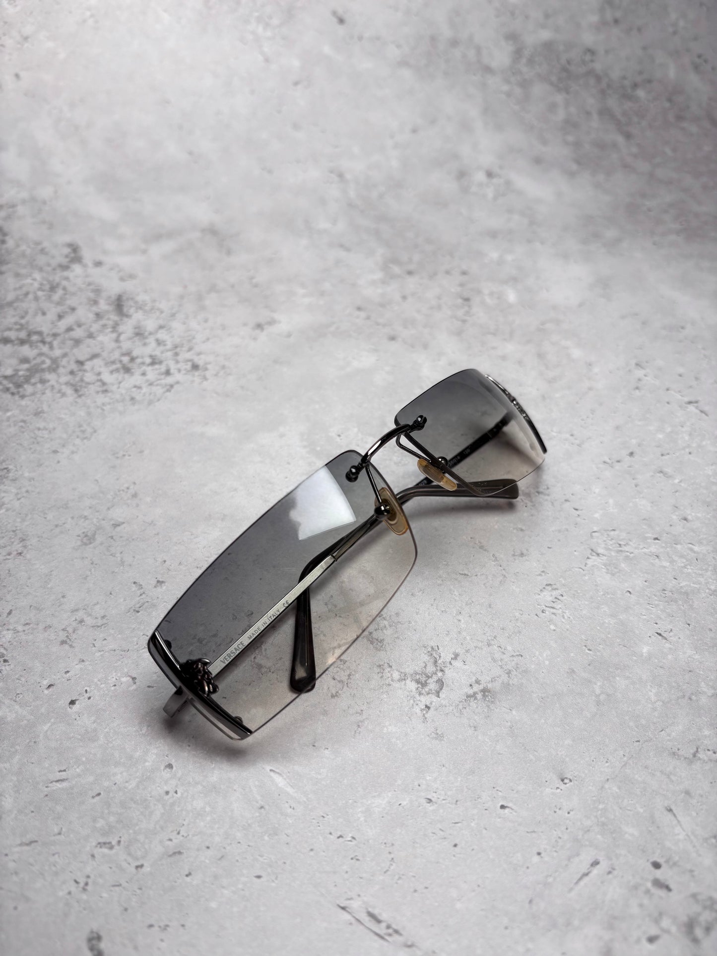 Versace Rimless Sunglasses