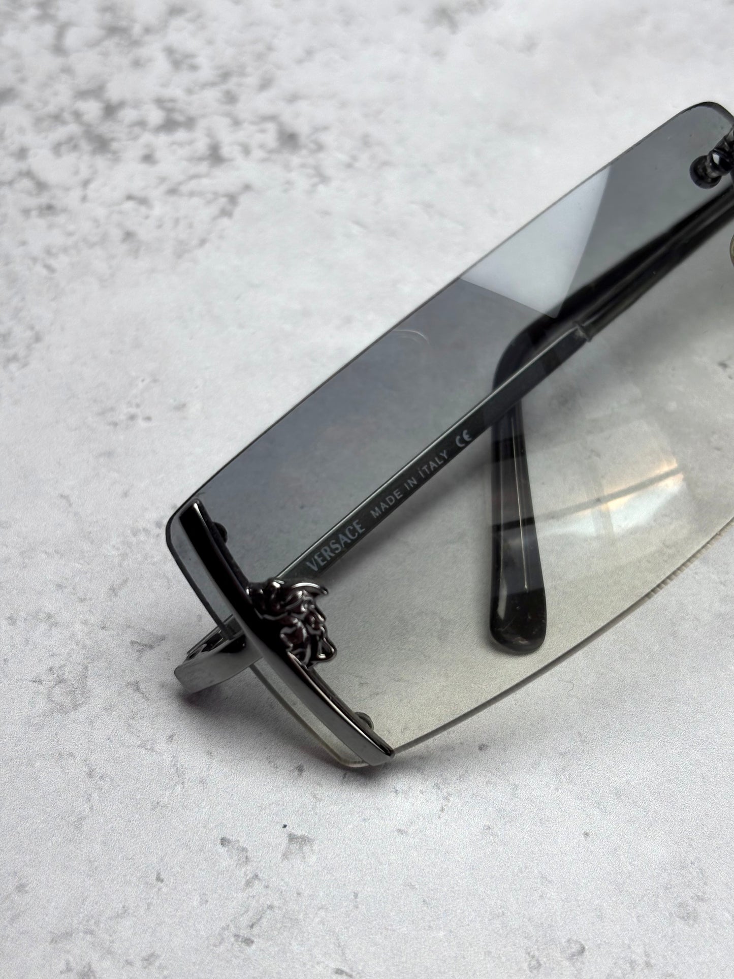 Versace Rimless Sunglasses