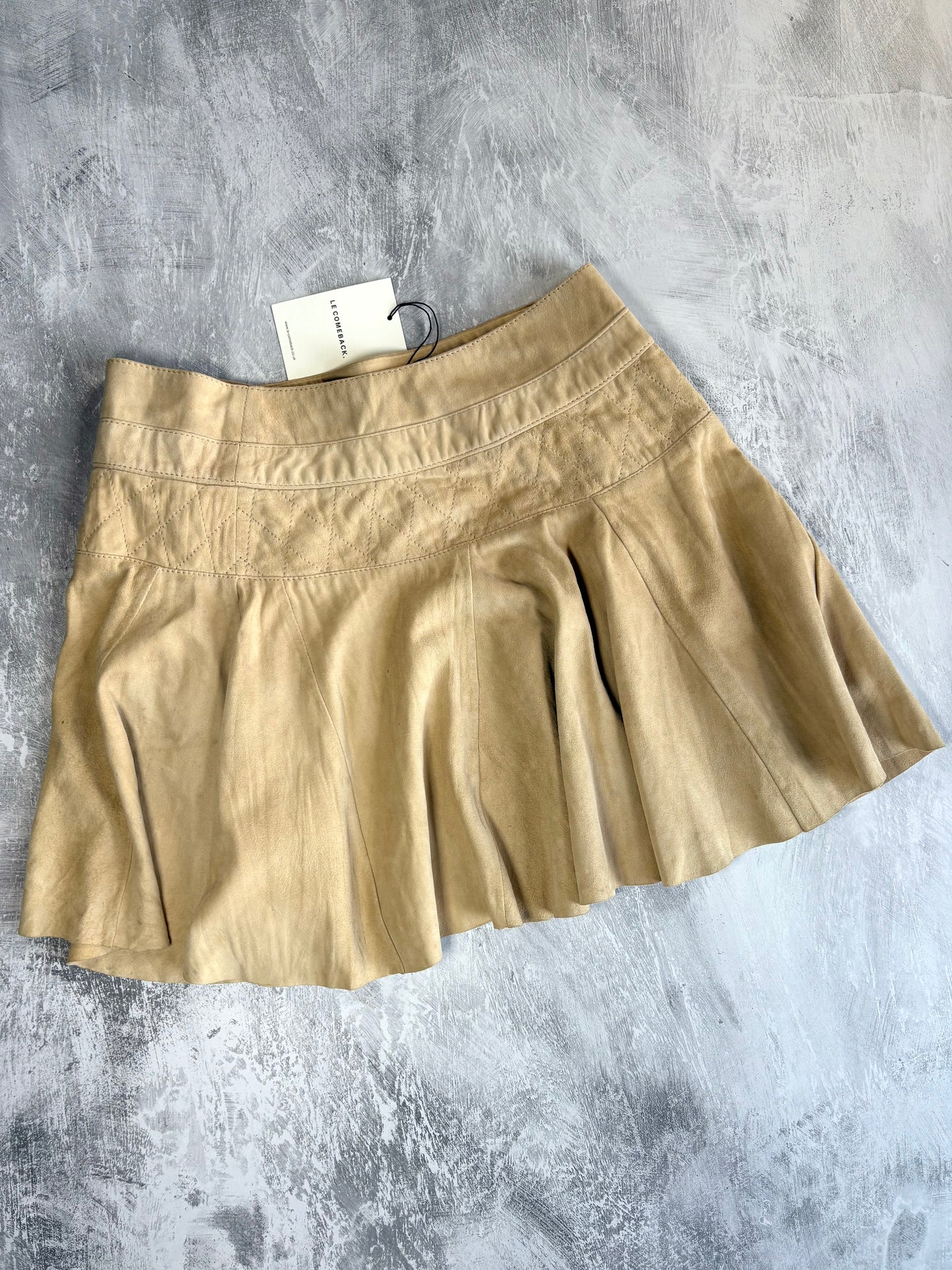 Cavalli Suede Wrap Skirt