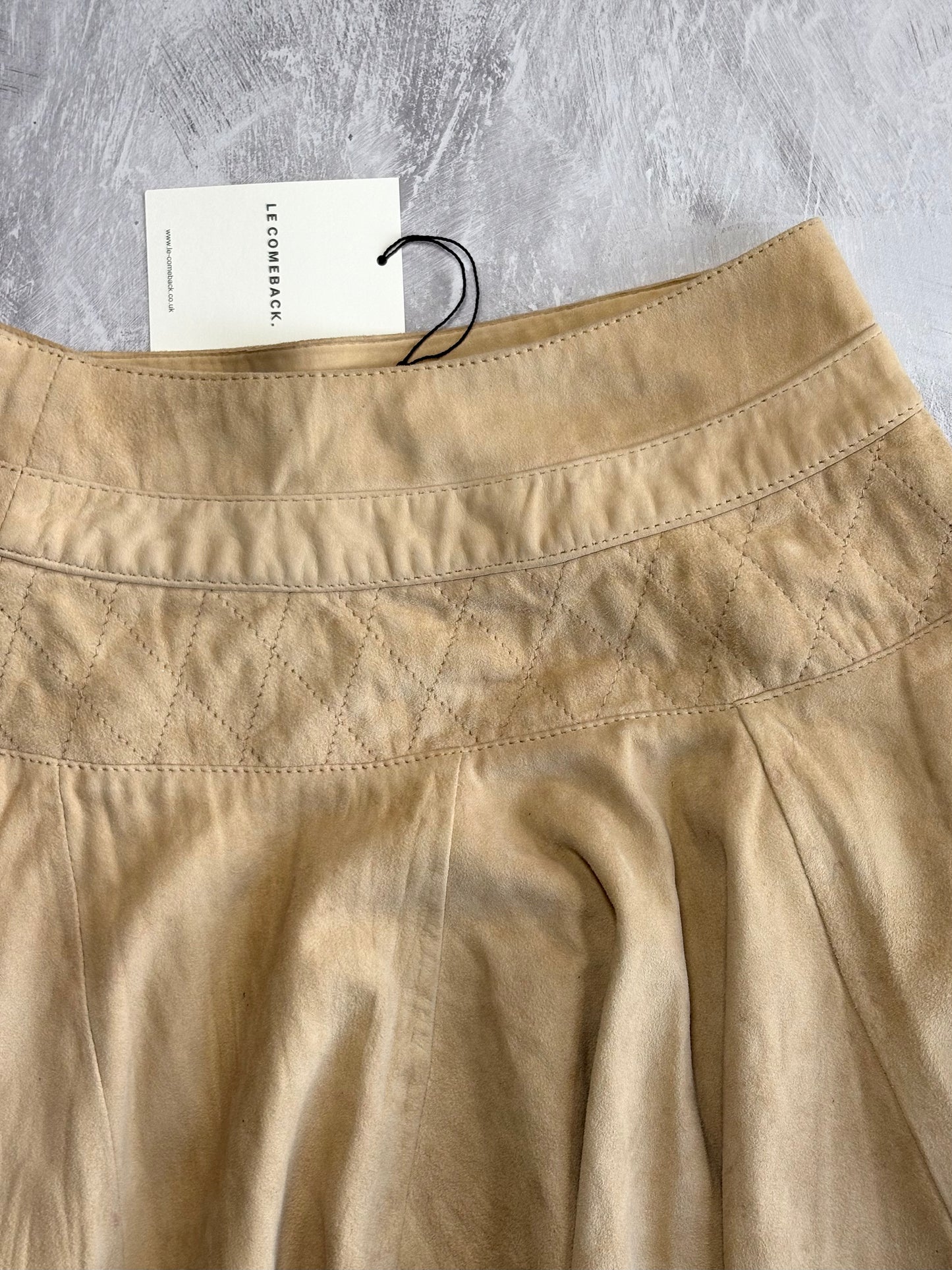 Cavalli Suede Wrap Skirt