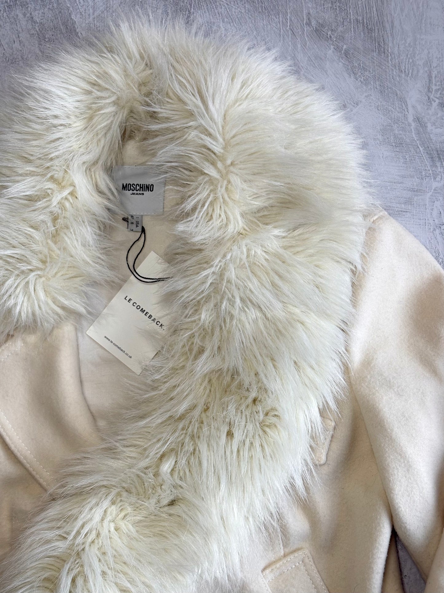 Moschino Fur Collar Jacket