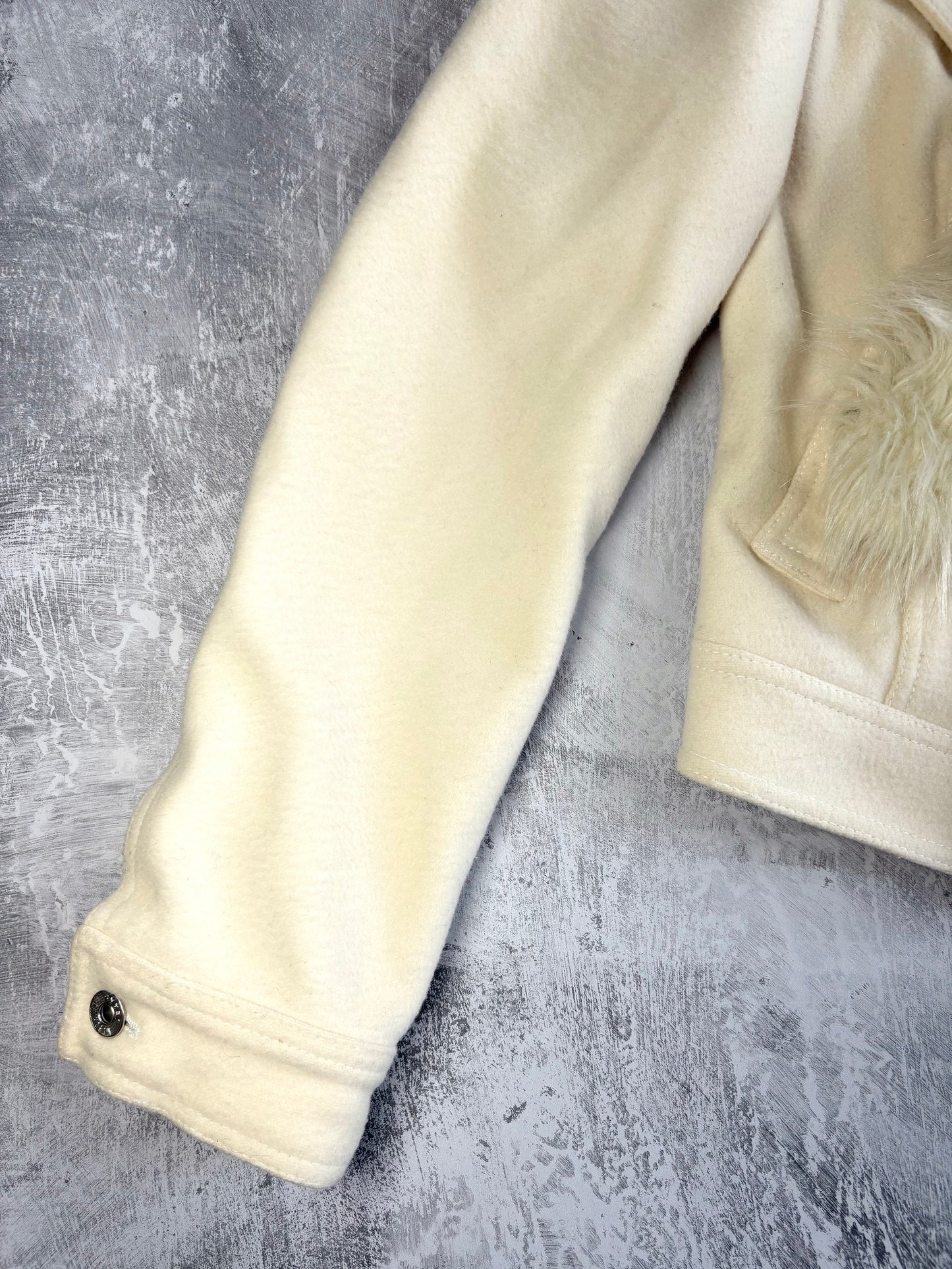 Moschino Fur Collar Jacket