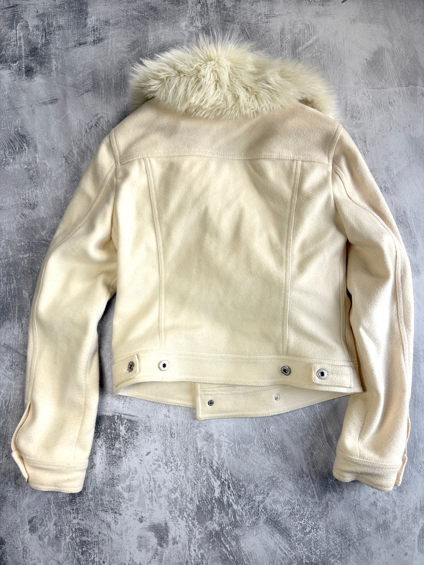 Moschino Fur Collar Jacket