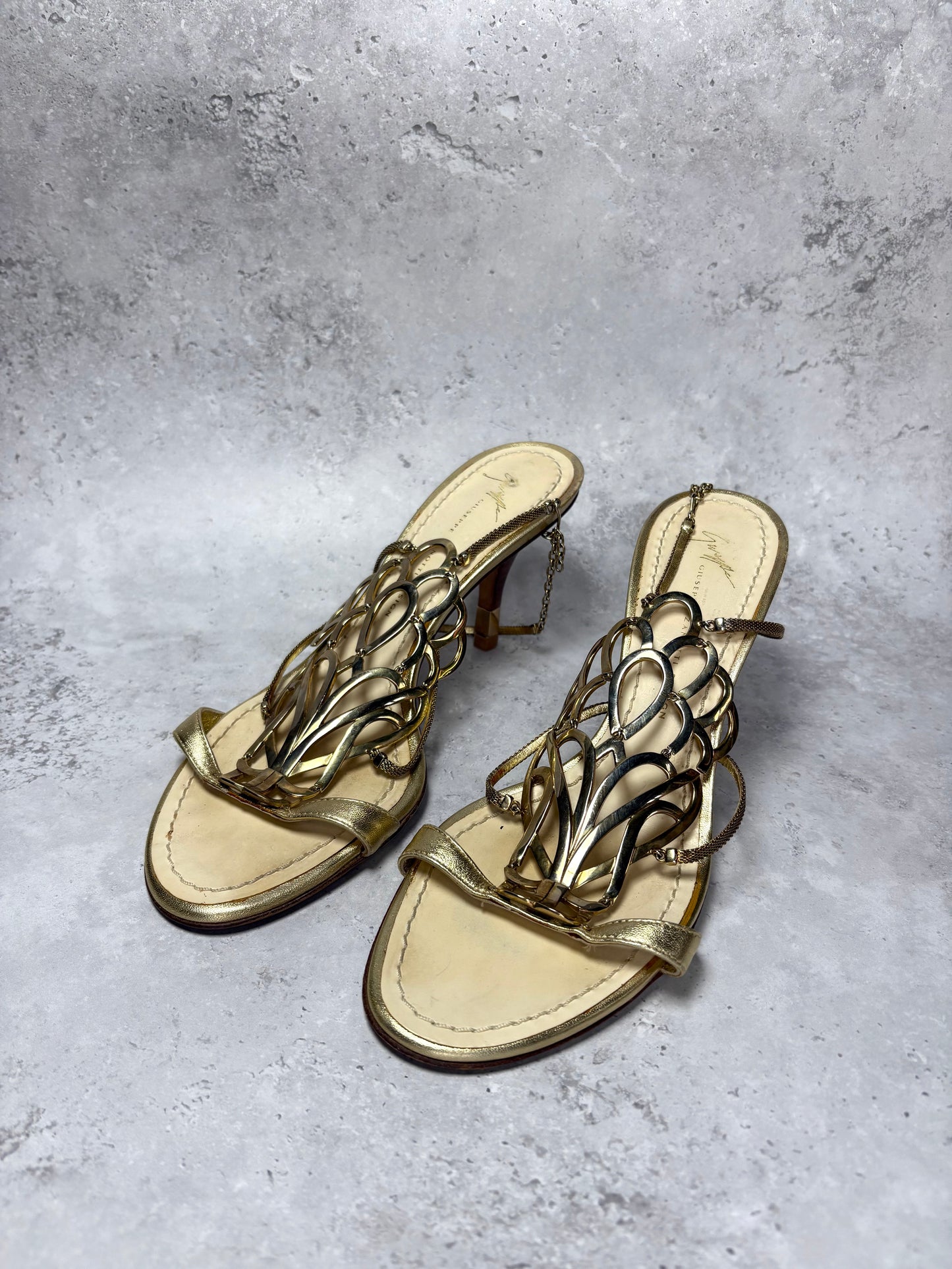 Giuseppe Zanotti Metal Detail Heels