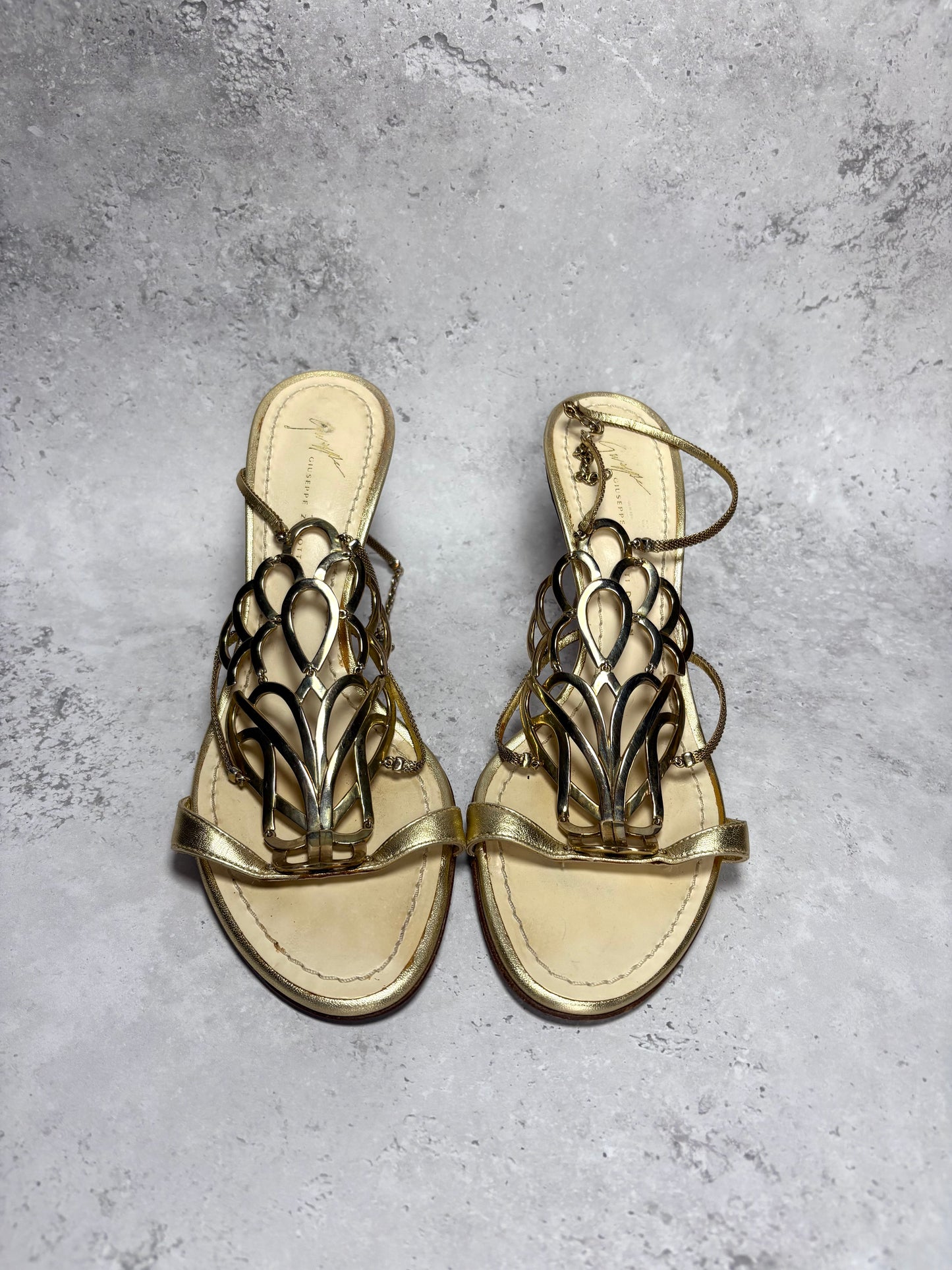 Giuseppe Zanotti Metal Detail Heels