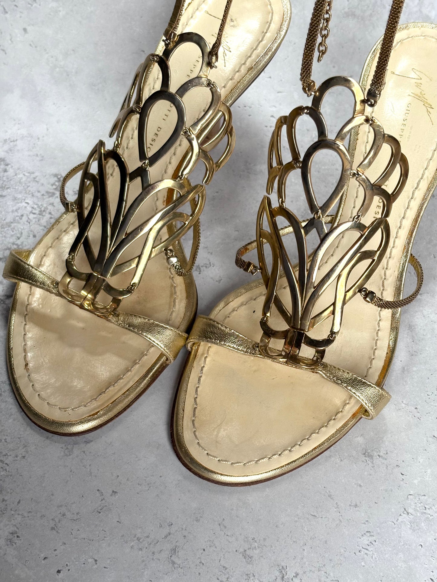 Giuseppe Zanotti Metal Detail Heels