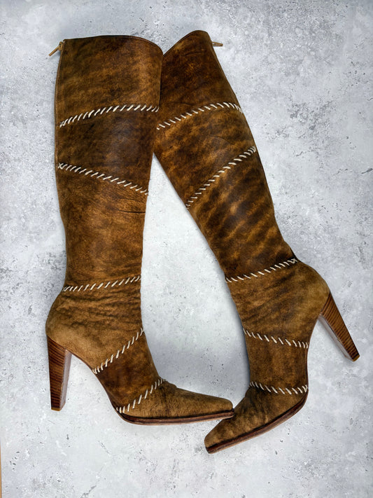 Plein Sud Suede Boots