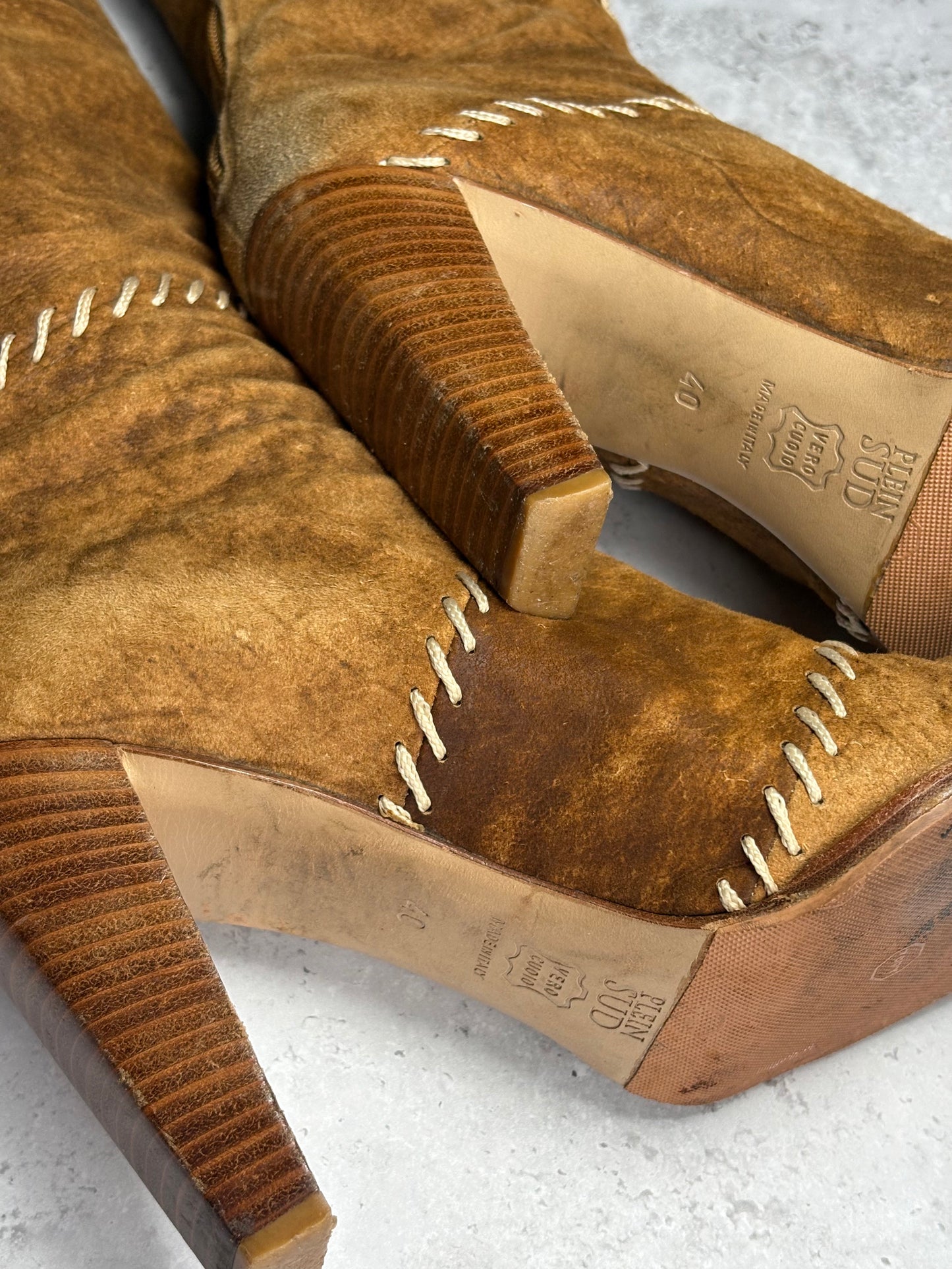 Plein Sud Suede Boots