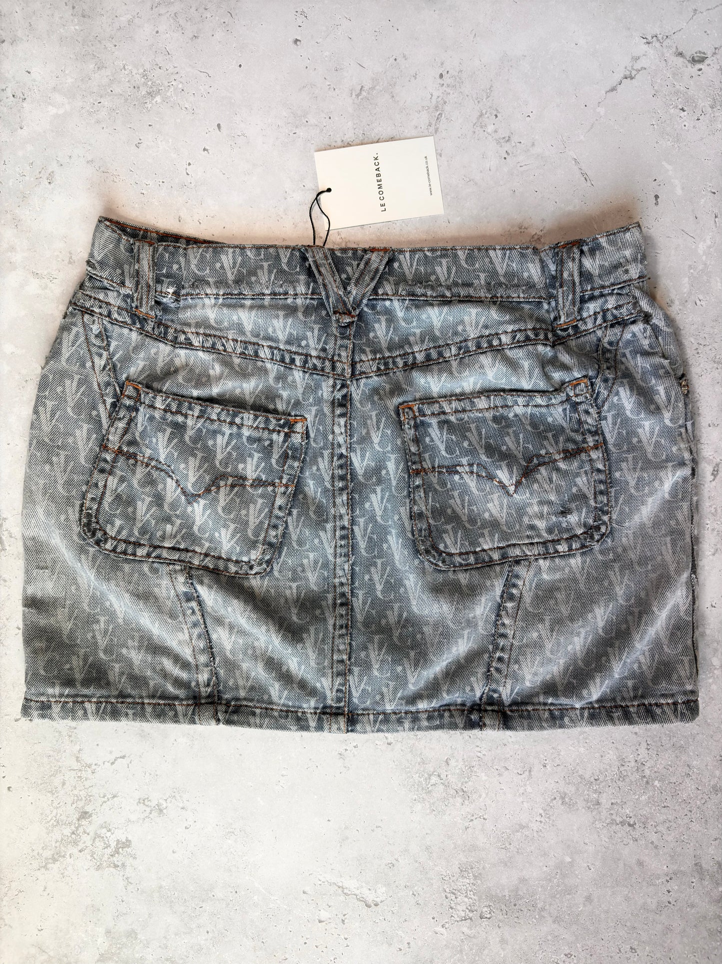 Versace Jeans Couture Denim Mini Skirt