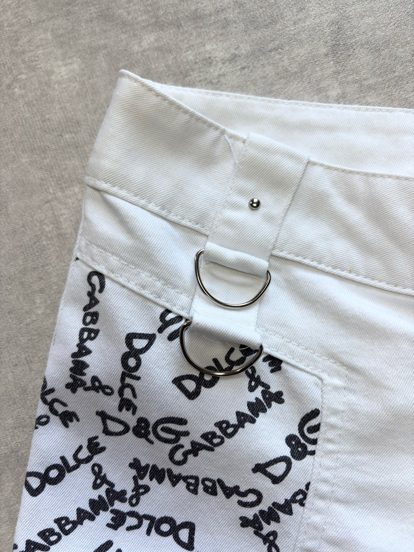 D&G Graffiti Capri Pants