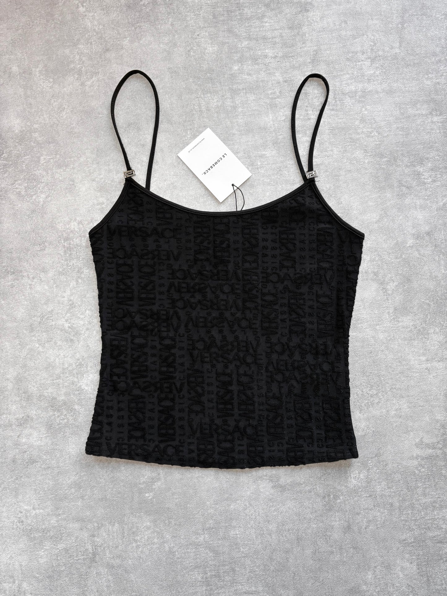 Versace Classic Logo Cami Top