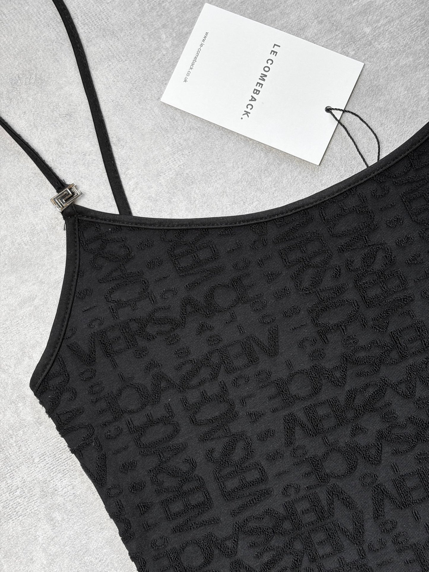 Versace Classic Logo Cami Top