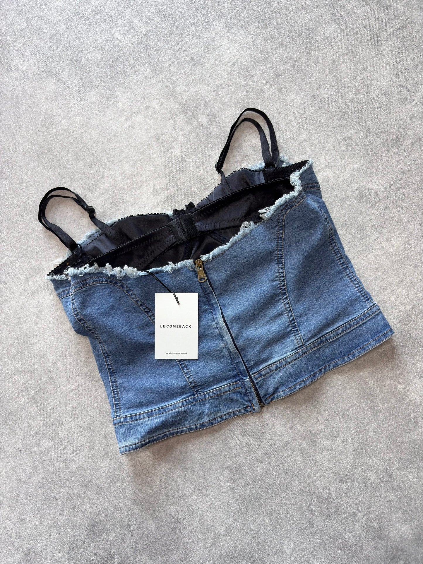 D&G Denim Corset