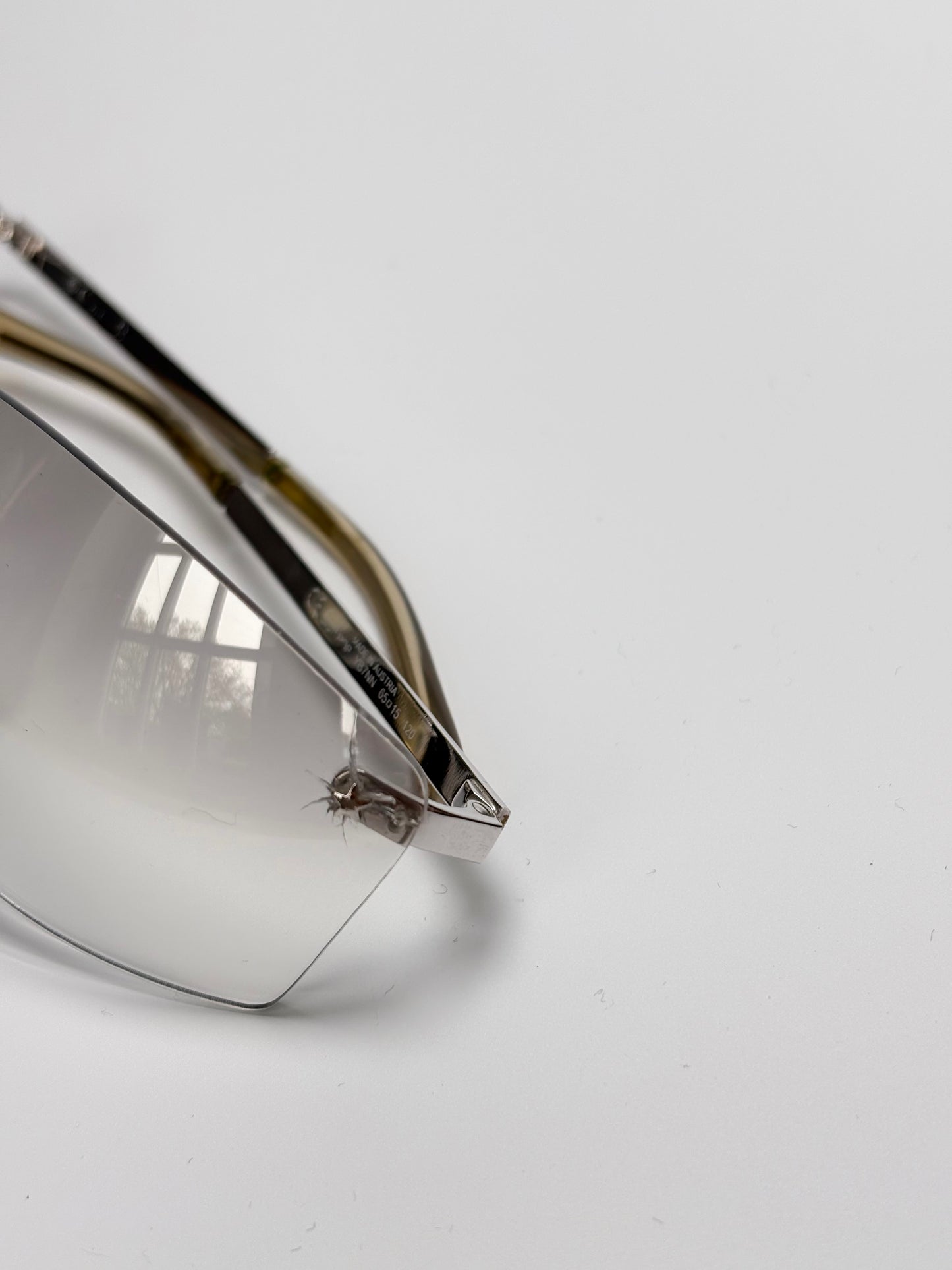 Dior Diorpop Clear Rimless Sunglasses