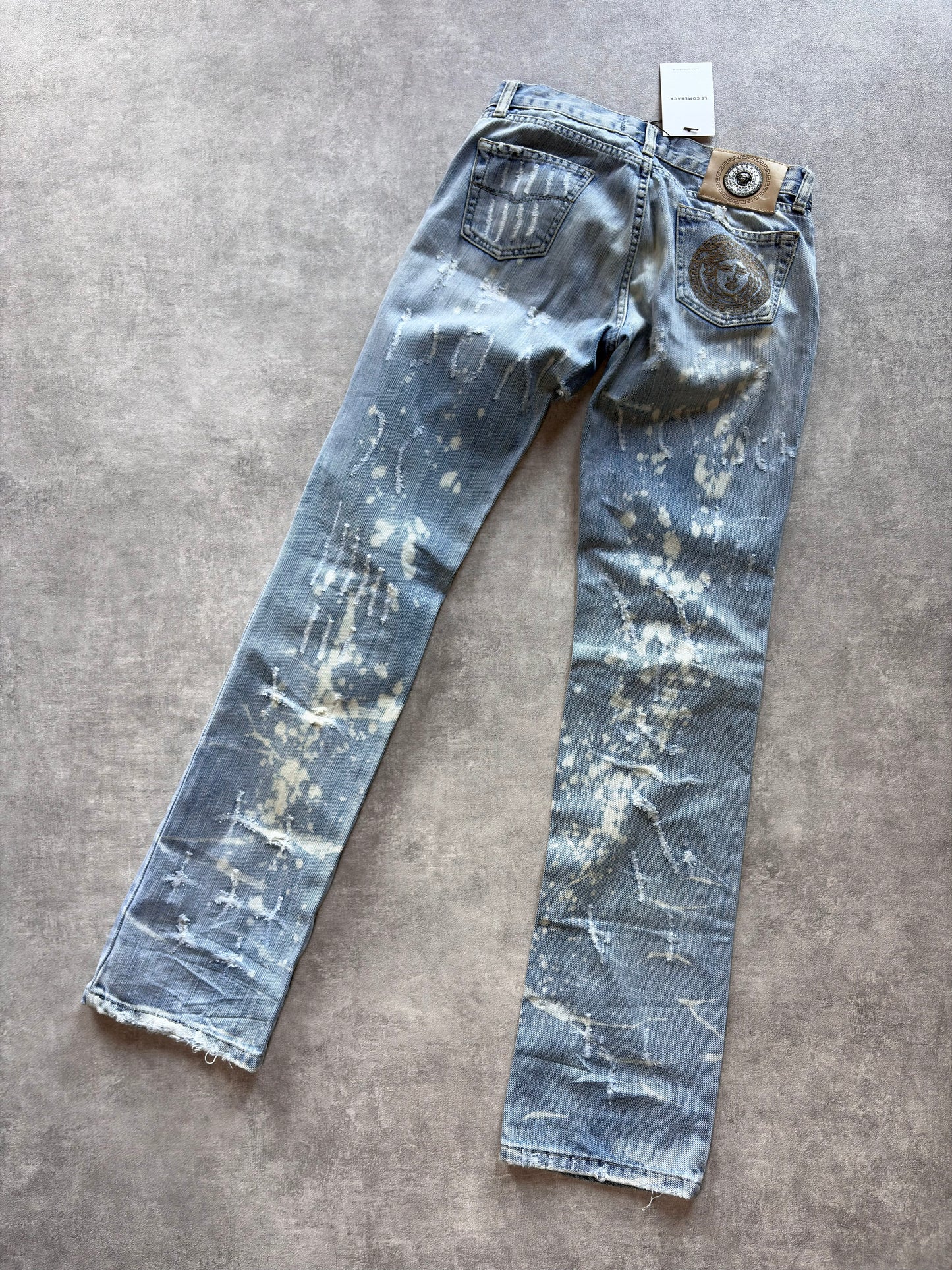 Versace Distressed Jeans