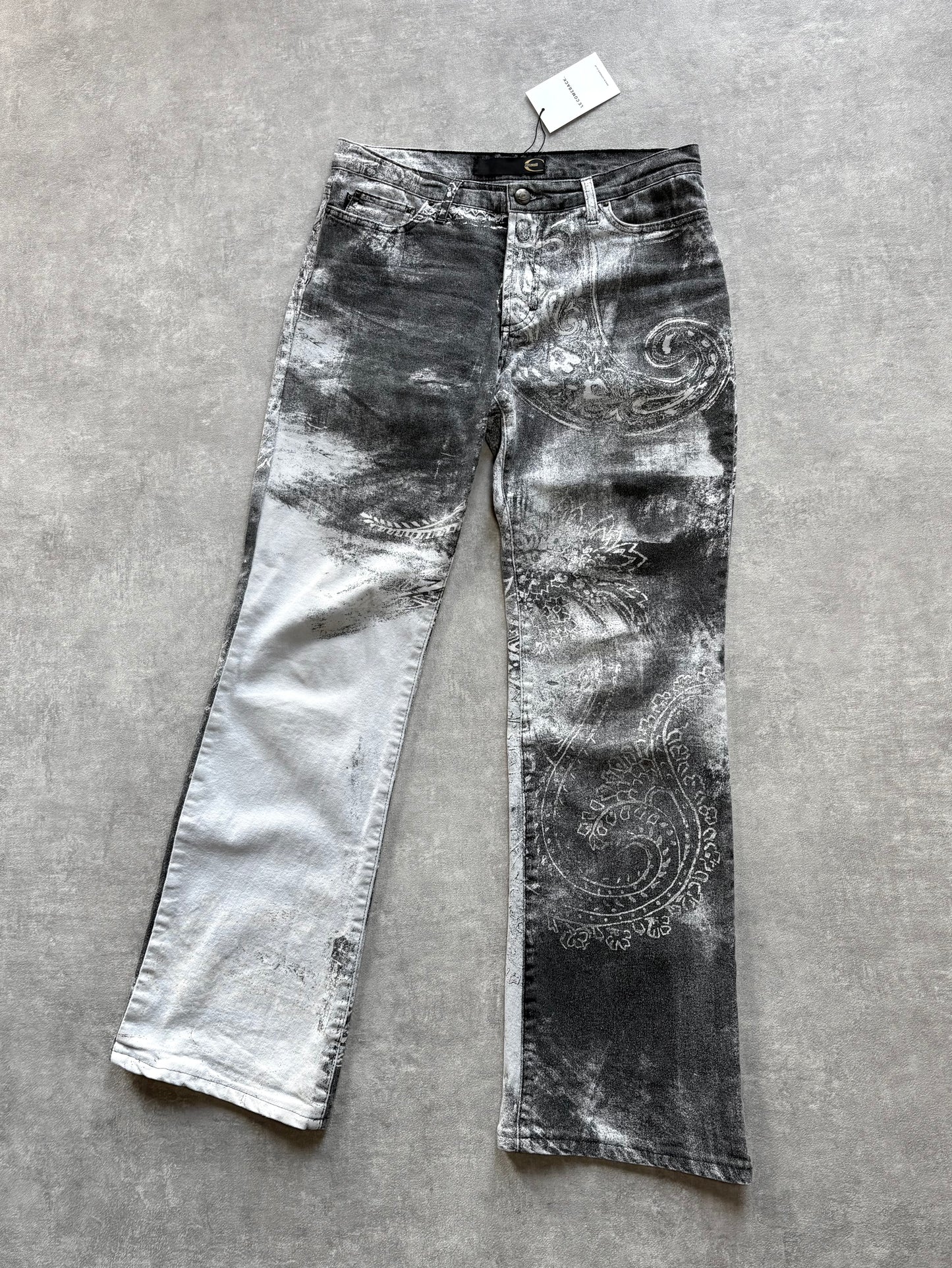 Cavalli Paisley Tie Dye Jeans