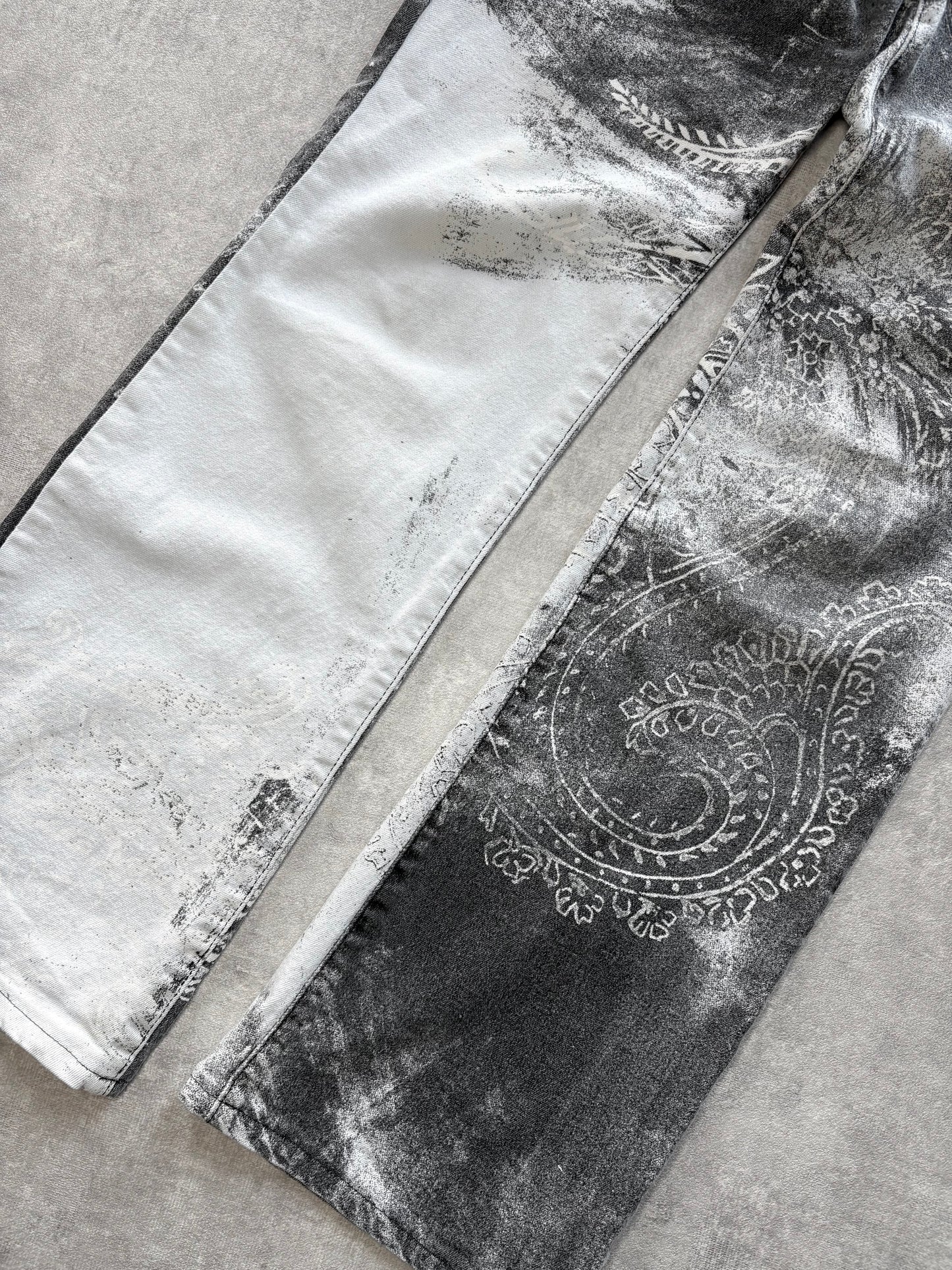 Cavalli Paisley Tie Dye Jeans