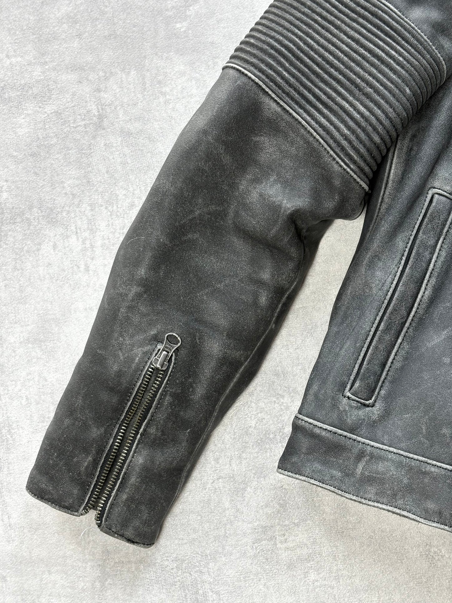 Alpinestars Distressed Leather Jacket
