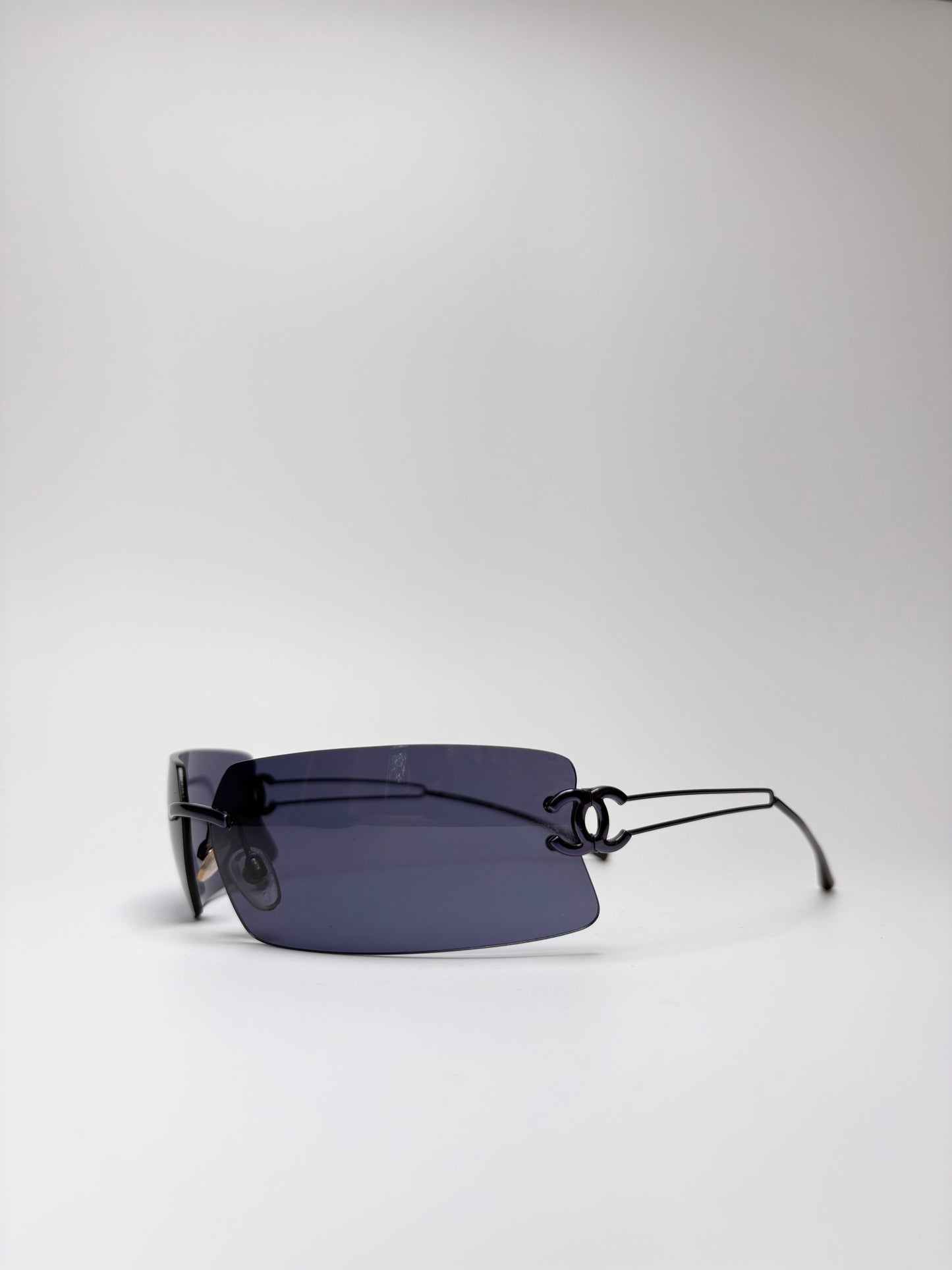 Chanel Purple Sunglasses
