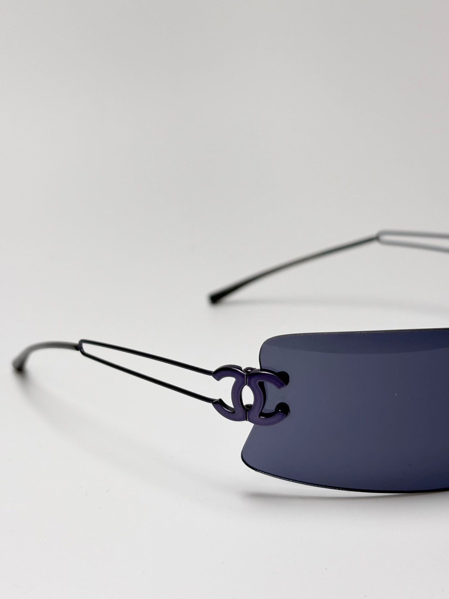 Chanel Purple Sunglasses