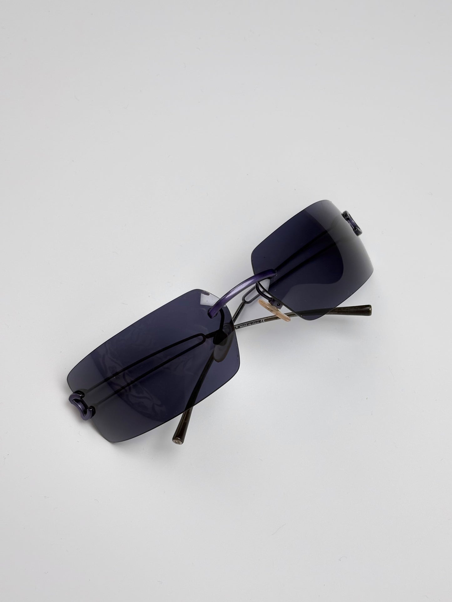Chanel Purple Sunglasses