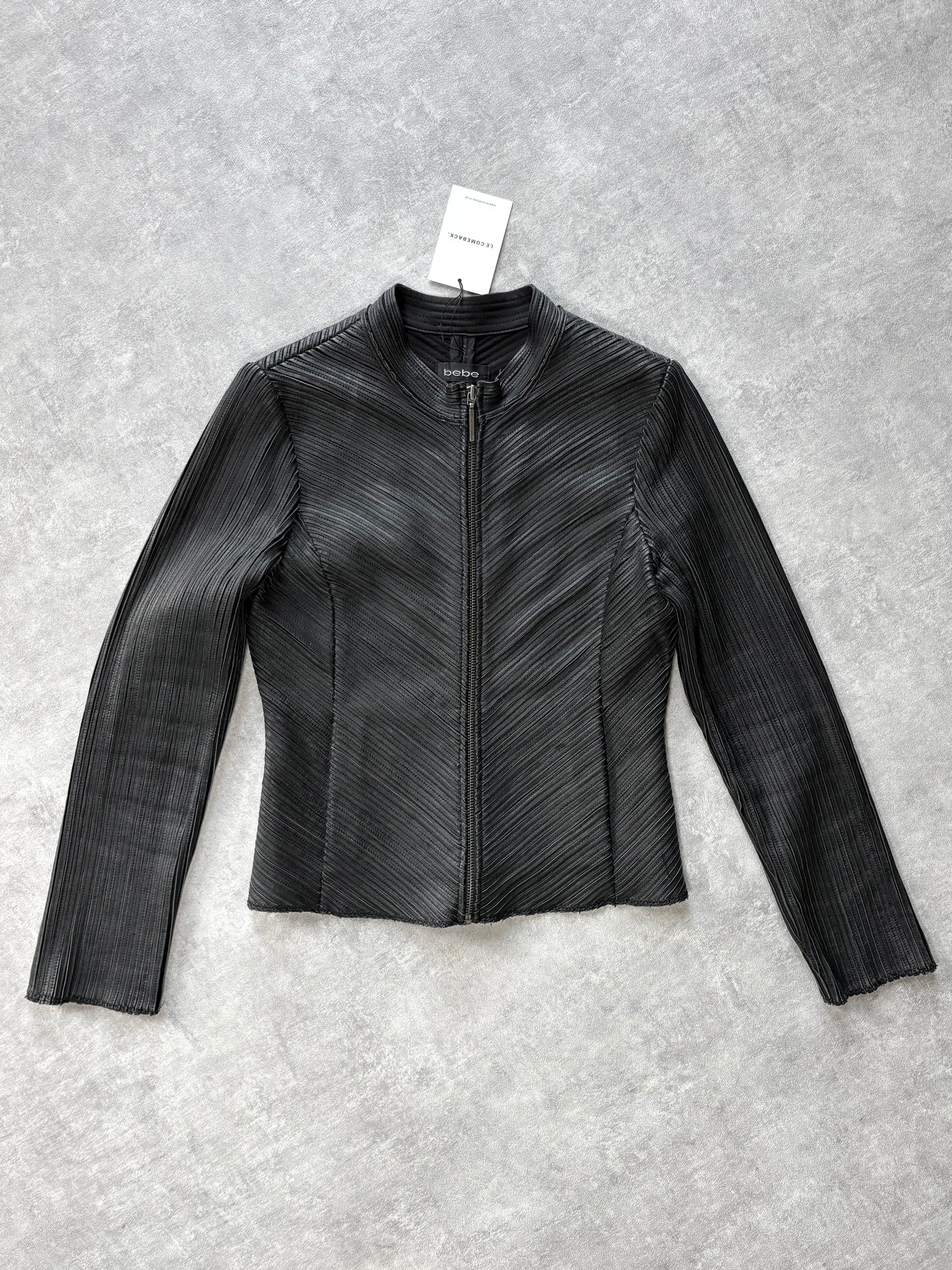 Bebe Vintage Leather Jacket