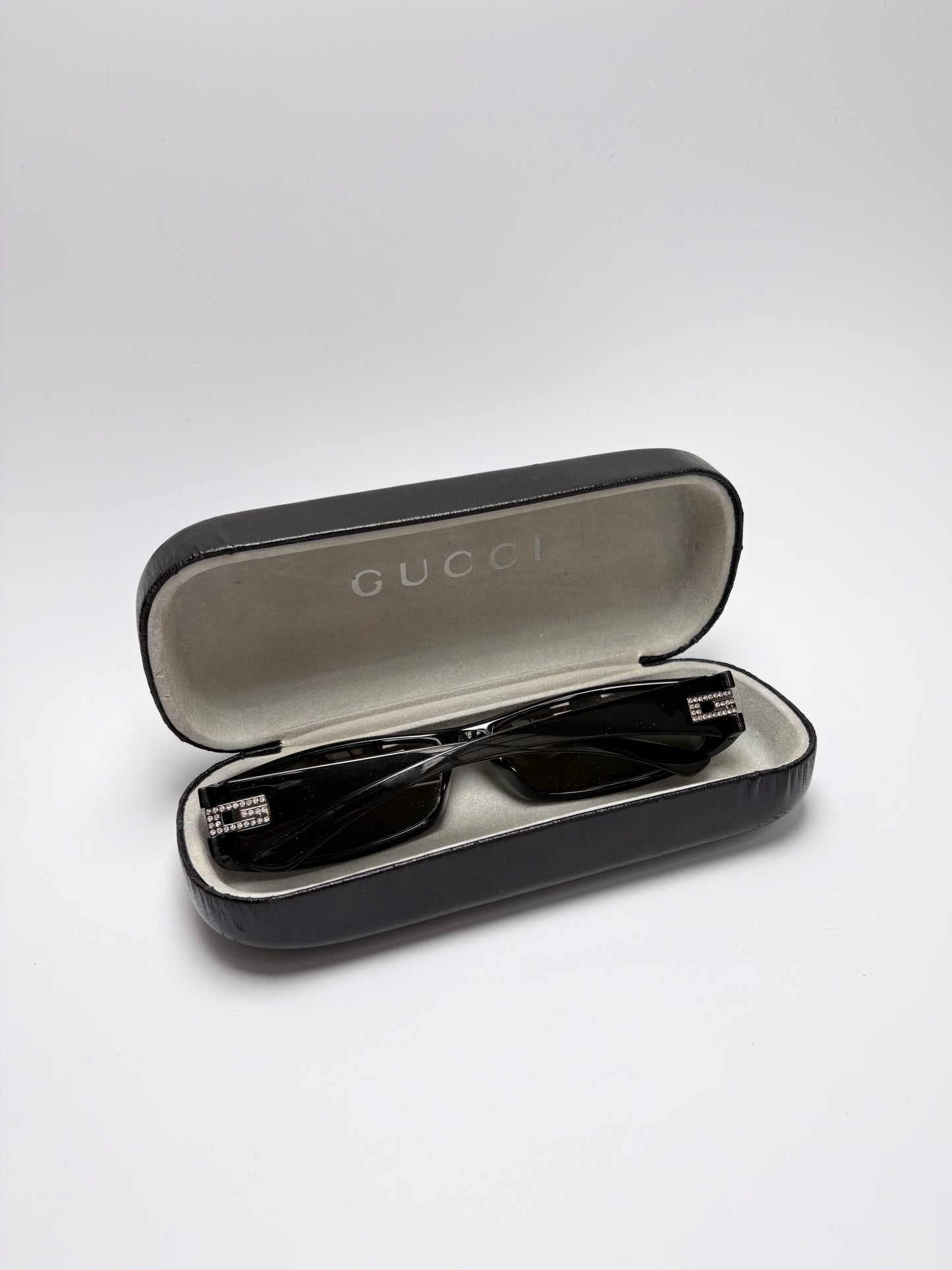 Gucci Crystal Logo Sunglasses